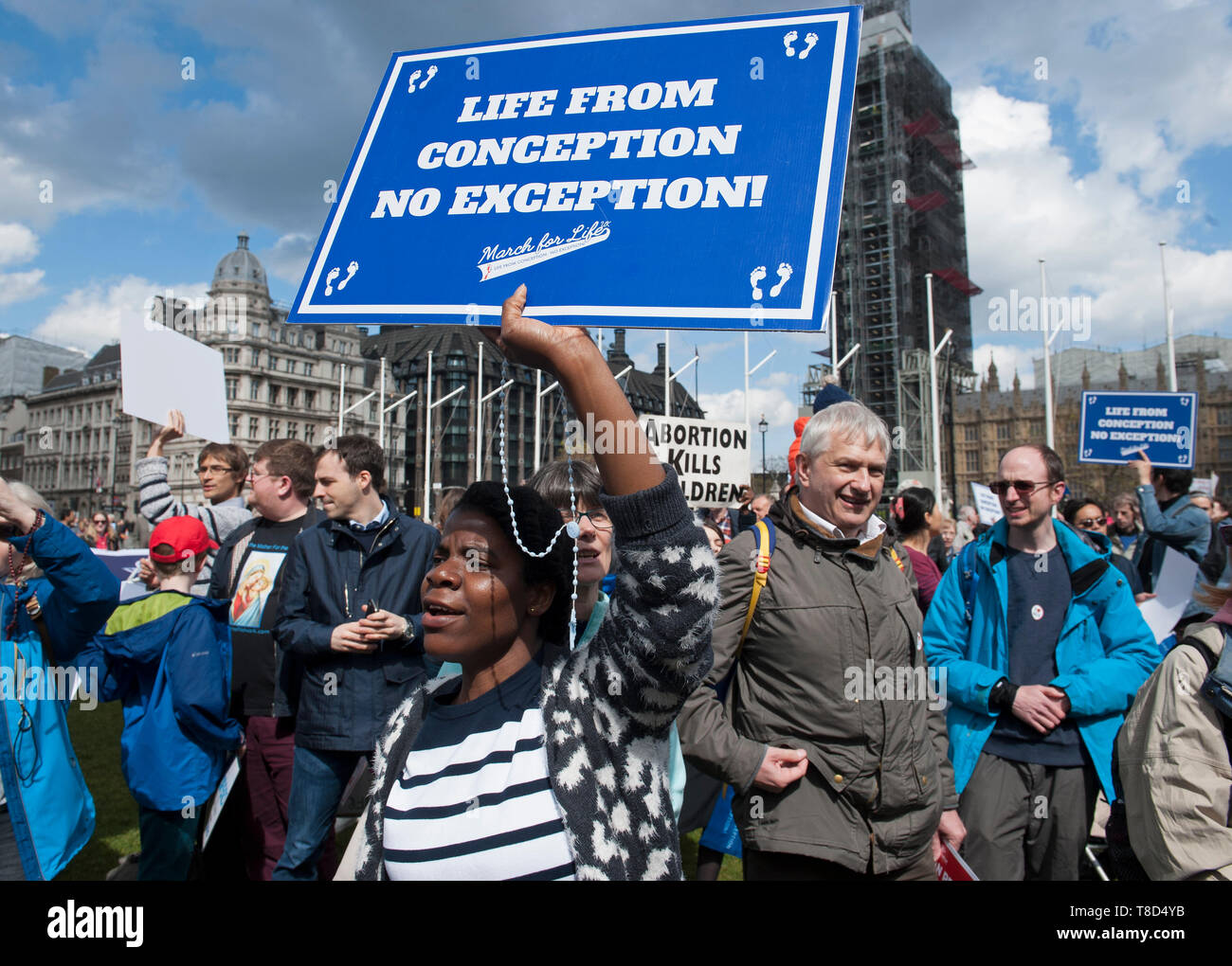 Marche pour la vie UK Banque D'Images