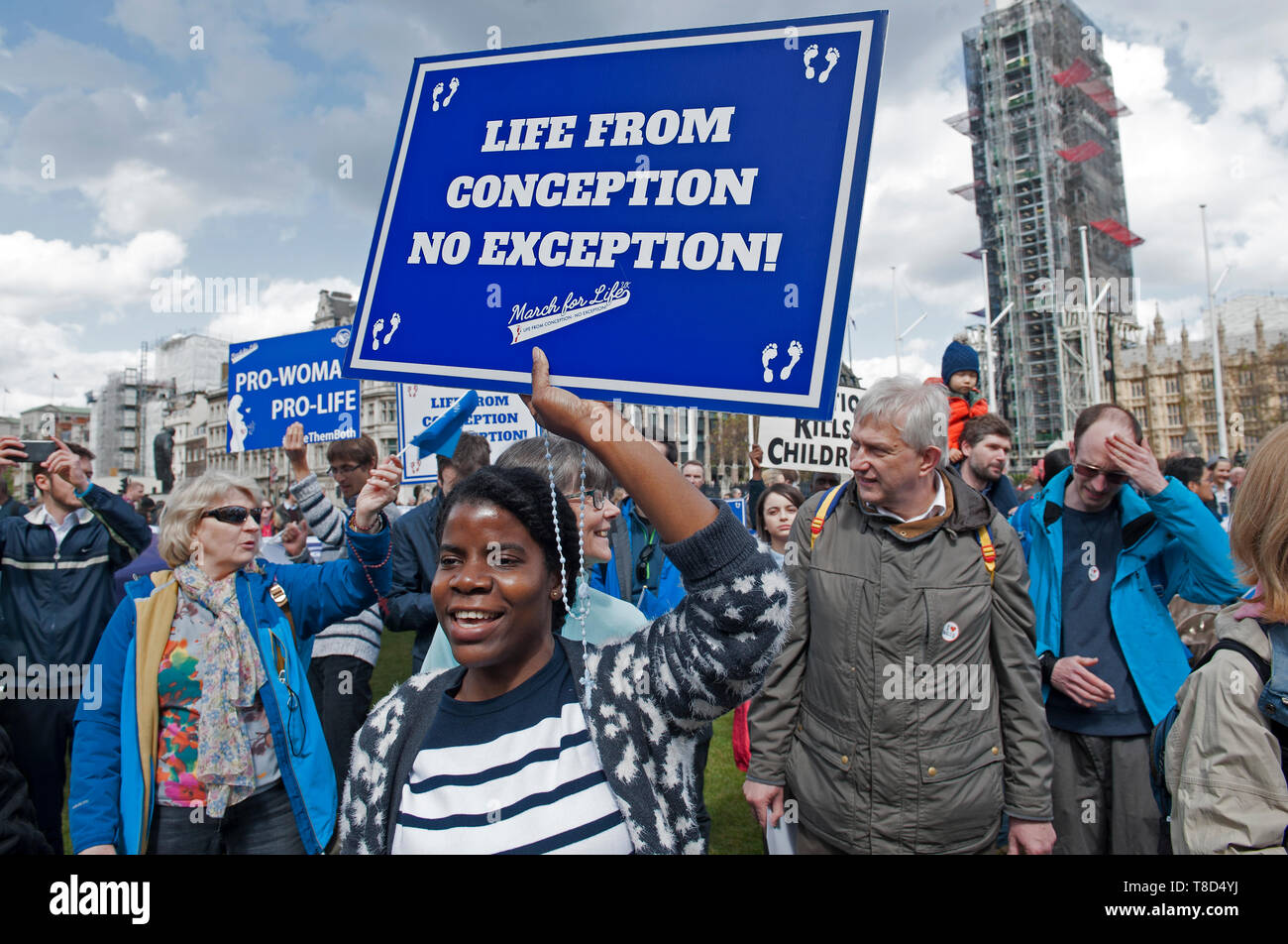 Marche pour la vie UK Banque D'Images