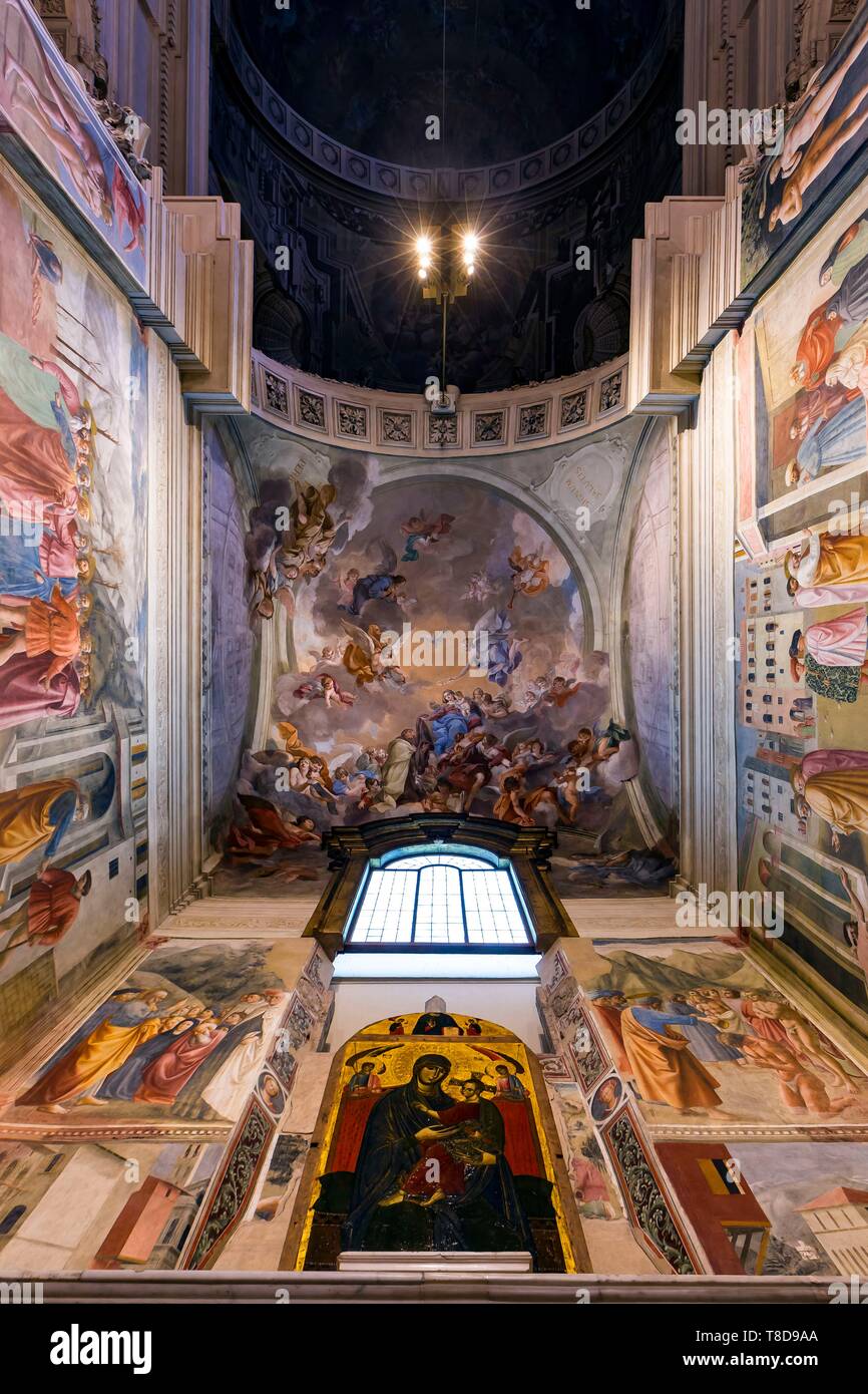 Santa maria del carmine chapel Banque de photographies et d’images à