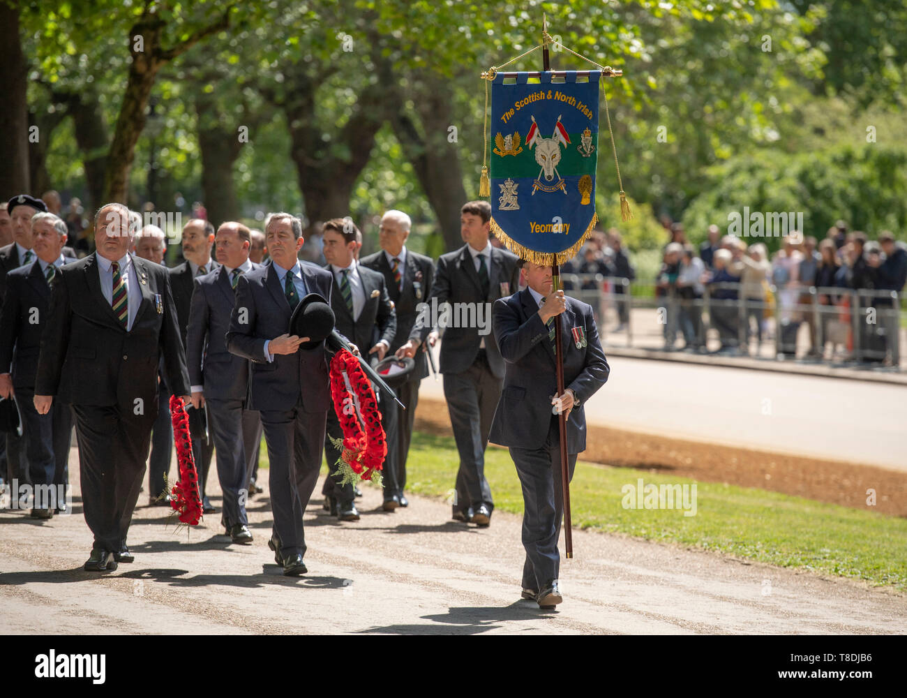 Hyde Park Londres, Royaume-Uni. 12 mai 2019. Le 95e de cavalerie combiné vieux camarades Parade annuelle de l'Association et le service aura lieu à Londres. Banque D'Images