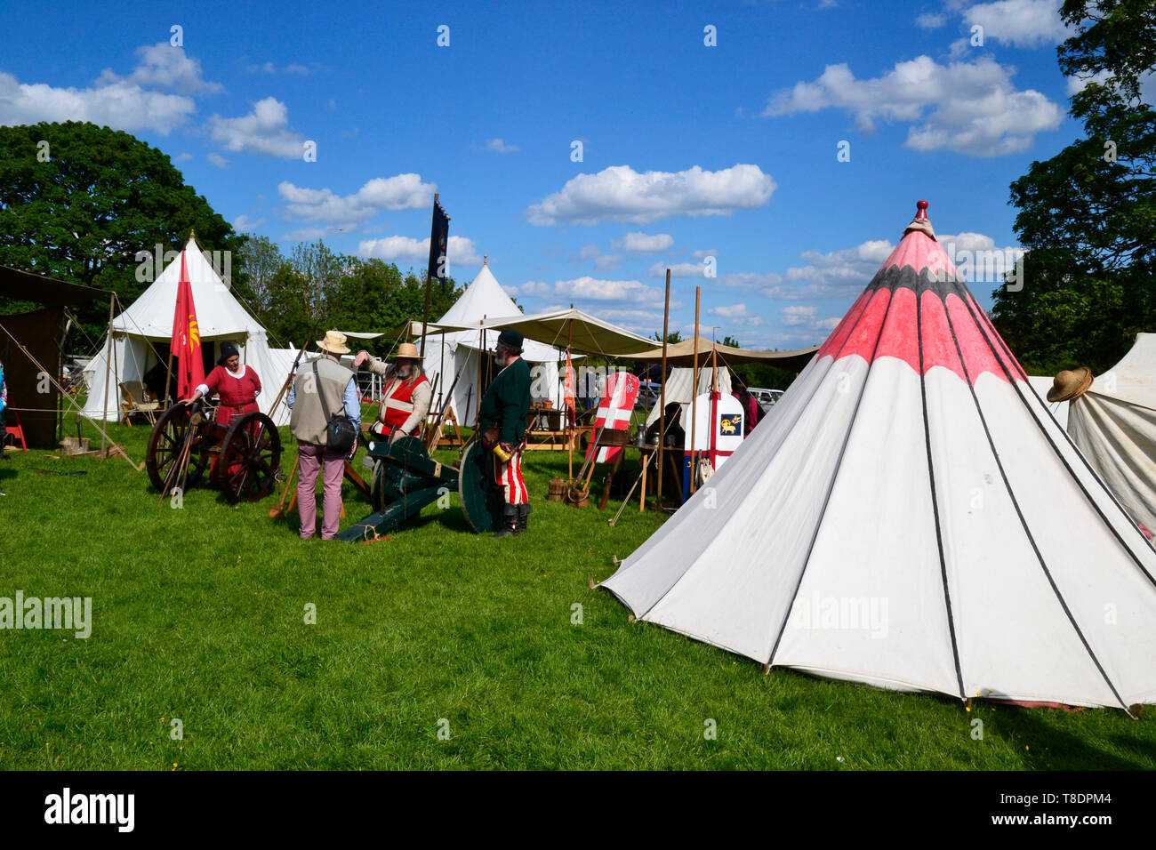 Milton Keynes Museum historique Festival 2019. Wolverton, Buckinghamshire, England, UK Banque D'Images