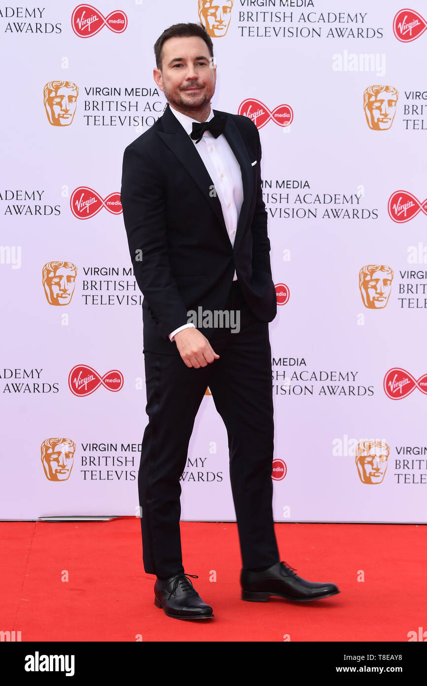 Londres, Royaume-Uni. 12 mai 2019 : Martin Compston arrivant pour le BAFTA TV Awards 2019 au Royal Festival Hall, Londres. Photo : Steve Sav/Featureflash Banque D'Images