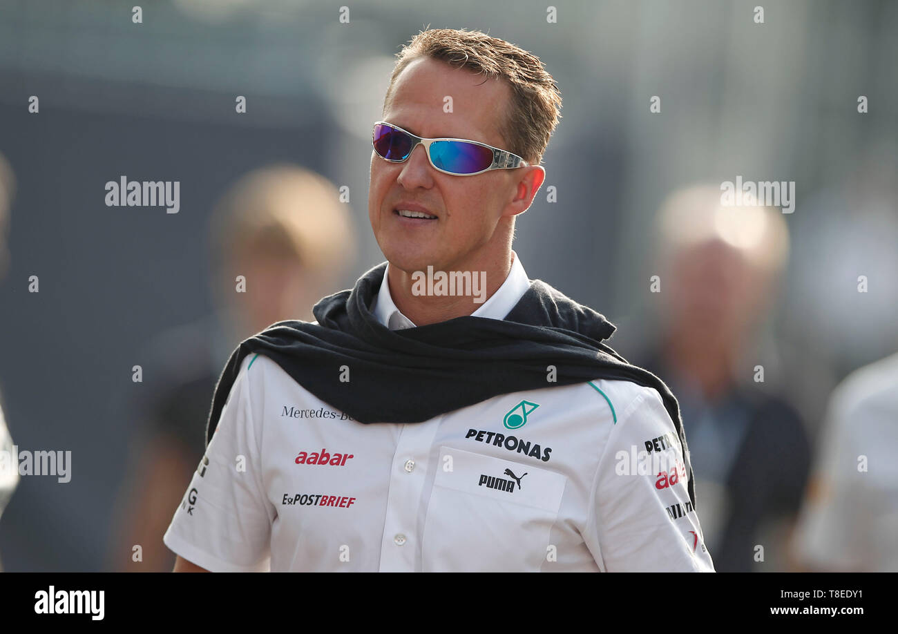 Monza, Italie. 09Th Sep 2012. Championnat du Monde de Formule 1 à Monza le Dimanche, 09.09.2012 à l'Autodromo di Monza en Italie/Champion Michael Schumacher (Mercedes GP) | Conditions de crédit dans le monde entier : dpa/Alamy Live News Banque D'Images