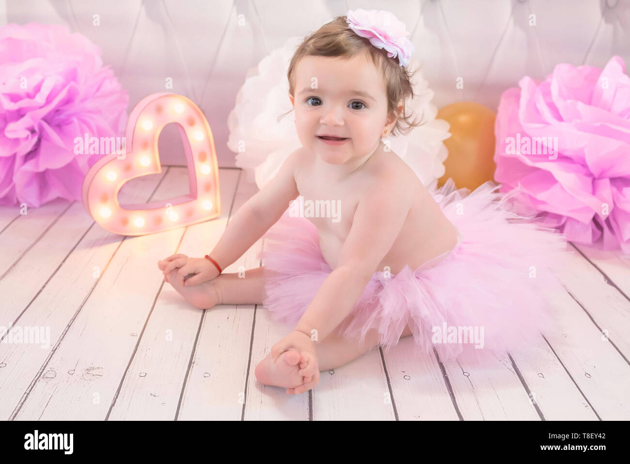 Vetements Et Accessoires Pour Bebe Bebe Filles Premier 1st Anniversaire Tenue Tutu Jupe Top Et Bandeau Gateau Smash Rose Articles Pour Bebe Bedrockinsurancegh Com