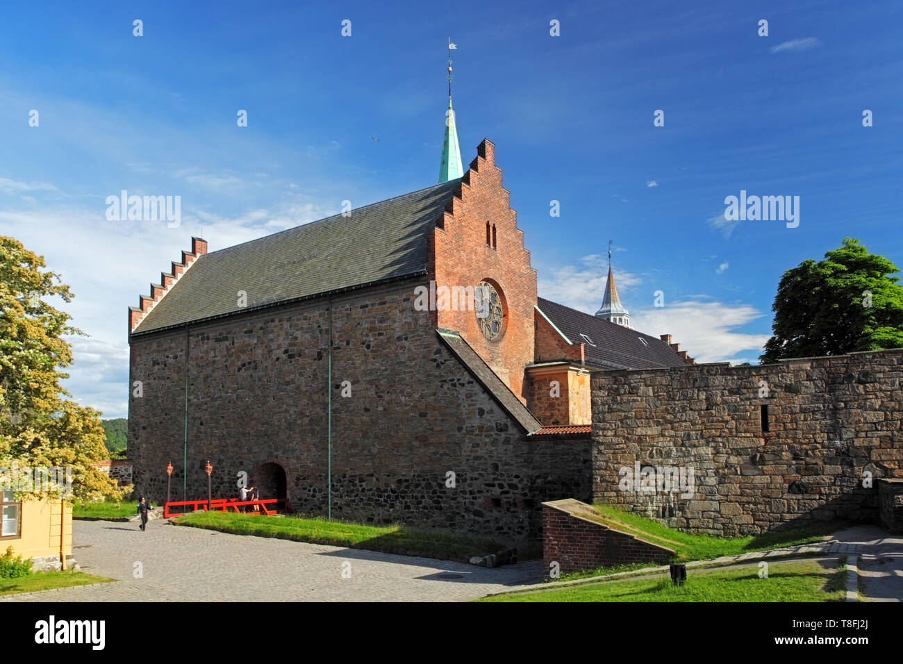 Château d'Akershus à Oslo Banque D'Images