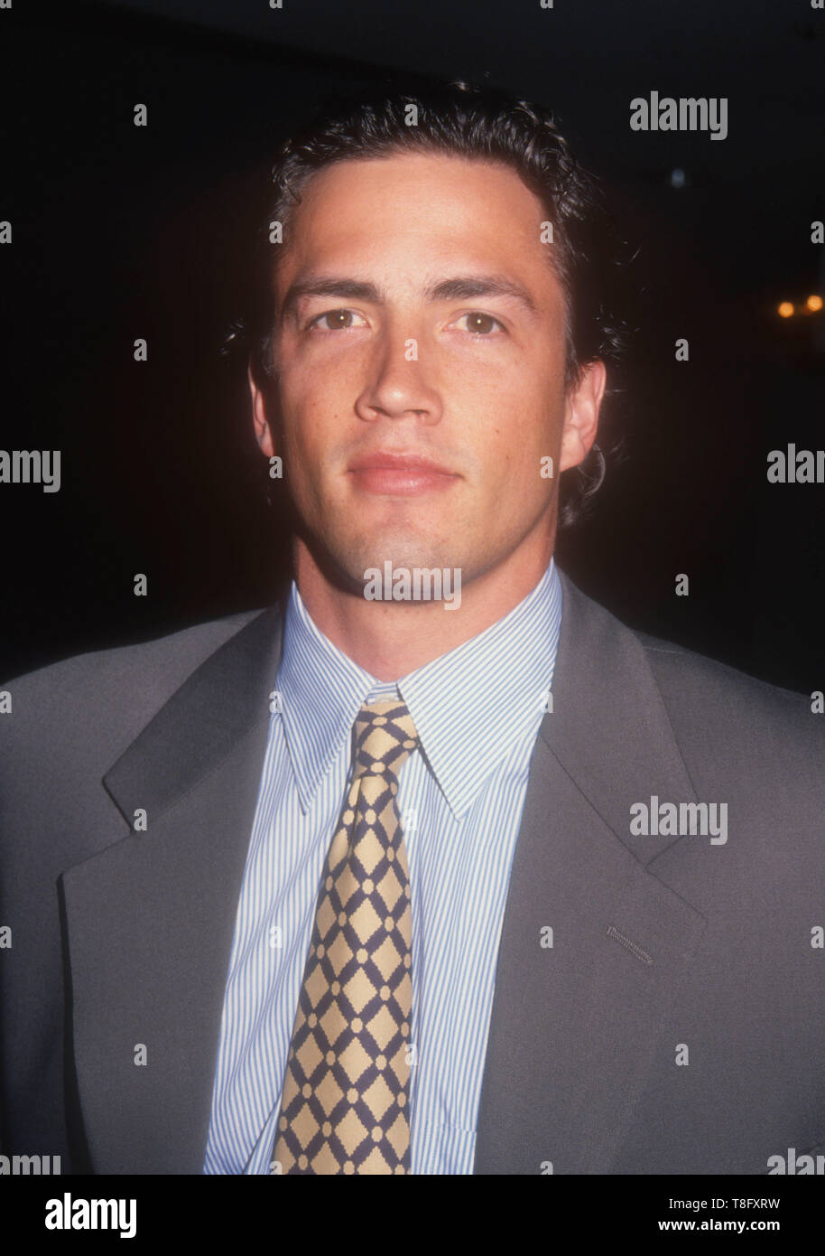 Los Angeles, Californie, USA 15 avril 1994 l'Acteur Andrew Shue assiste à l'événement d'inscription électorale démocratique le 15 avril 1994 à l'hôtel Bonaventure à Los Angeles, Californie, USA. Photo de Barry King/Alamy Stock Photo Banque D'Images