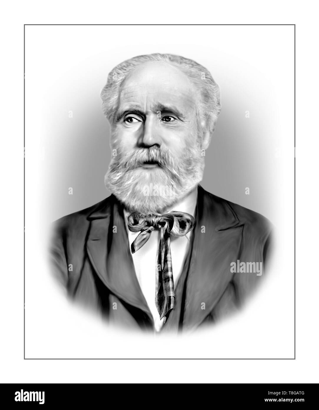 James Keir Hardie 1856-1915 homme politique socialiste écossais syndicaliste Banque D'Images