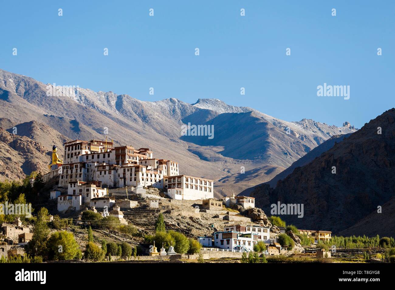 L'Inde, l'état de Jammu-et-Cachemire, Ladakh, Himalaya, vallée de l'Indus, Likir gompa (monastère) de l'école Gelugpa Banque D'Images