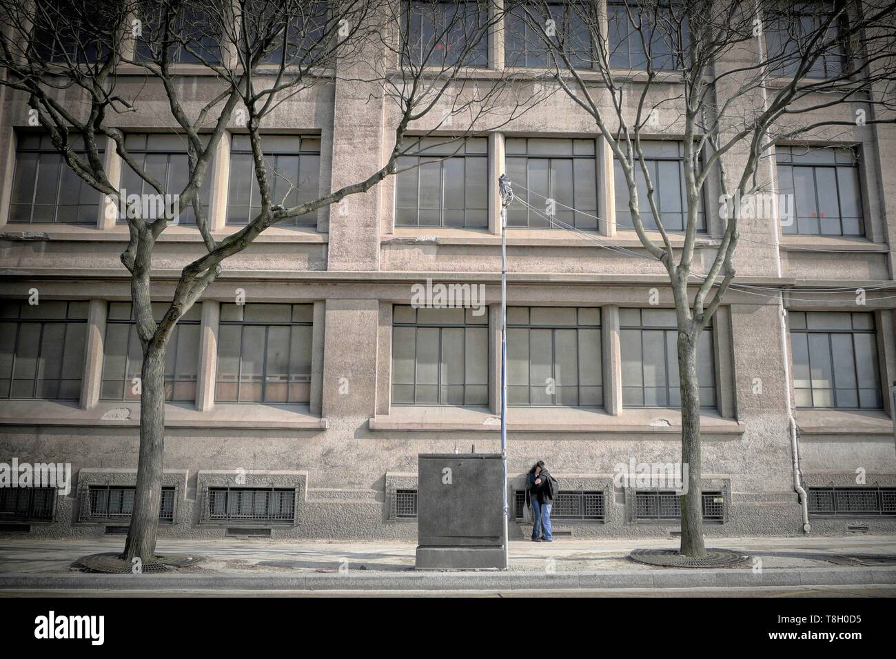 France, Paris, Helene Boucher high school, Banque D'Images