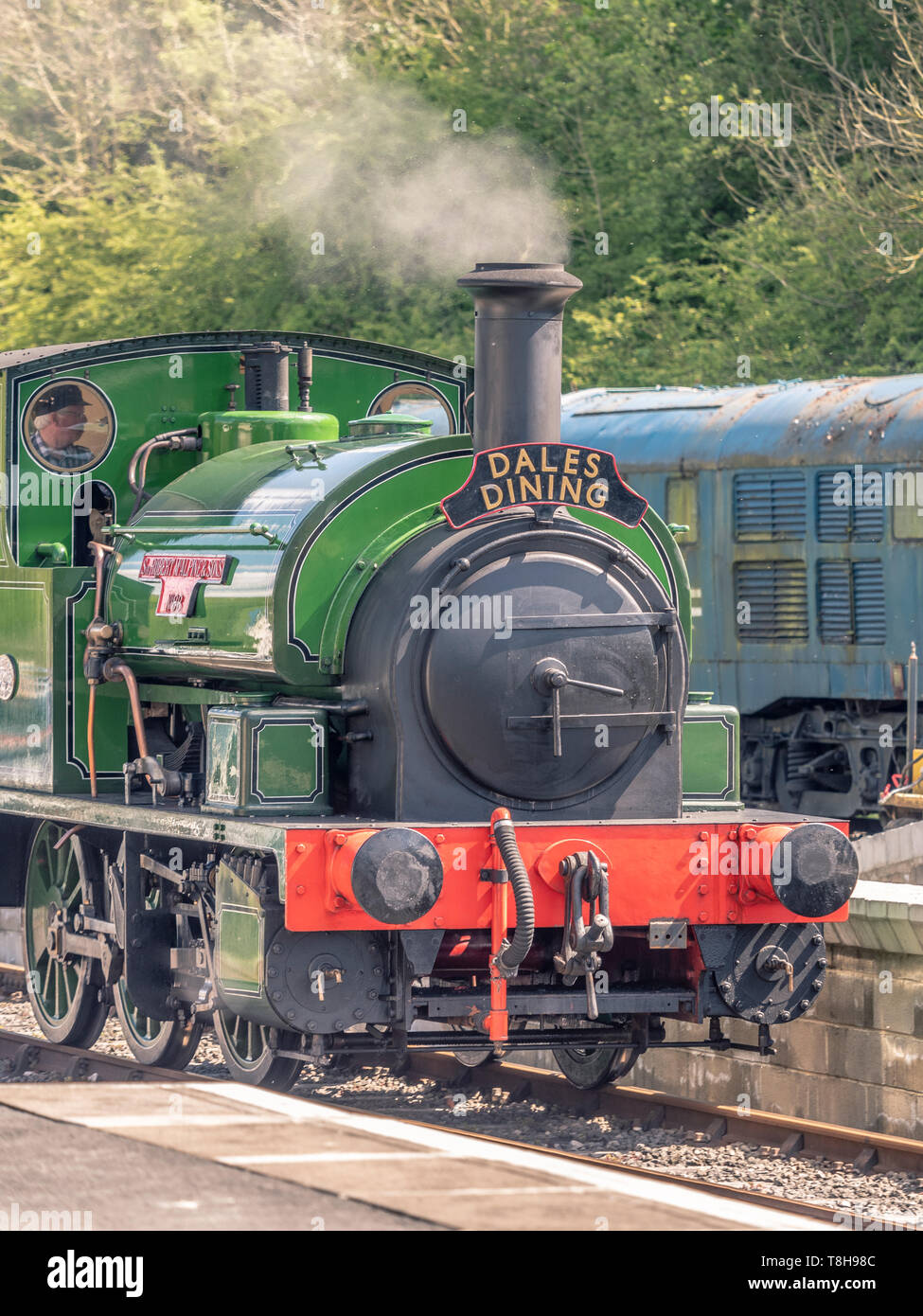 Sir Robert Alpine et fils, le moteur n° 88. Embsay et fer à vapeur de Bolton. Bolton, Yorkshire Dales, au Royaume-Uni. Banque D'Images