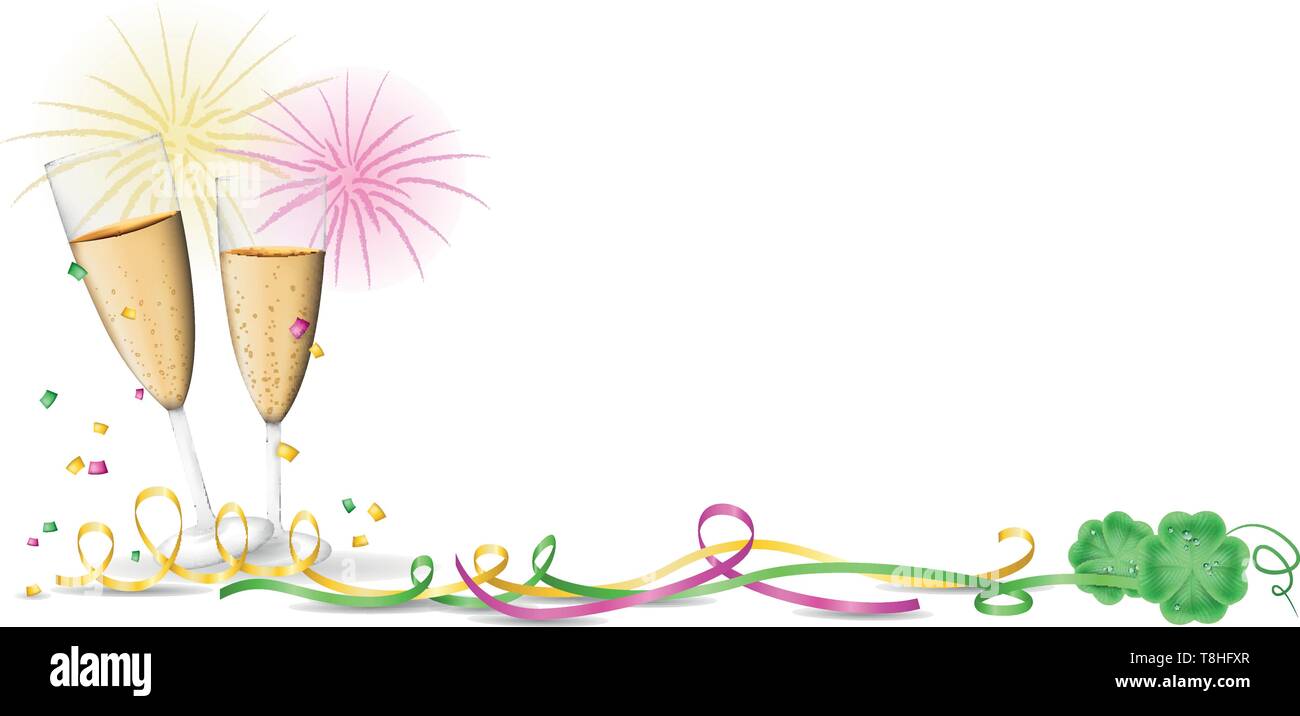 Bonne année banner Illustration de Vecteur