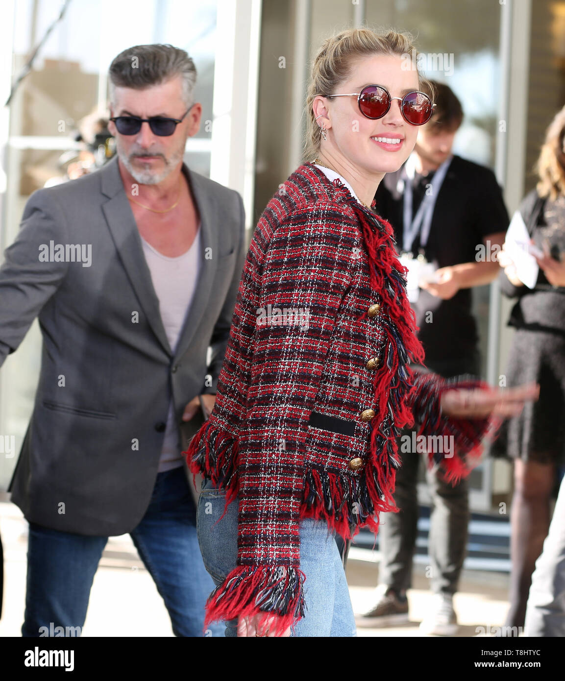 Cannes, France - 13 mai 2019 : actrice américaine Amber entendu assiste au dîner du jury officiel le 72e Festival de Cannes à l'Hôtel Martinez (Crédit : Mickael Chavet/Projet Daybreak/Alamy Live News) Banque D'Images