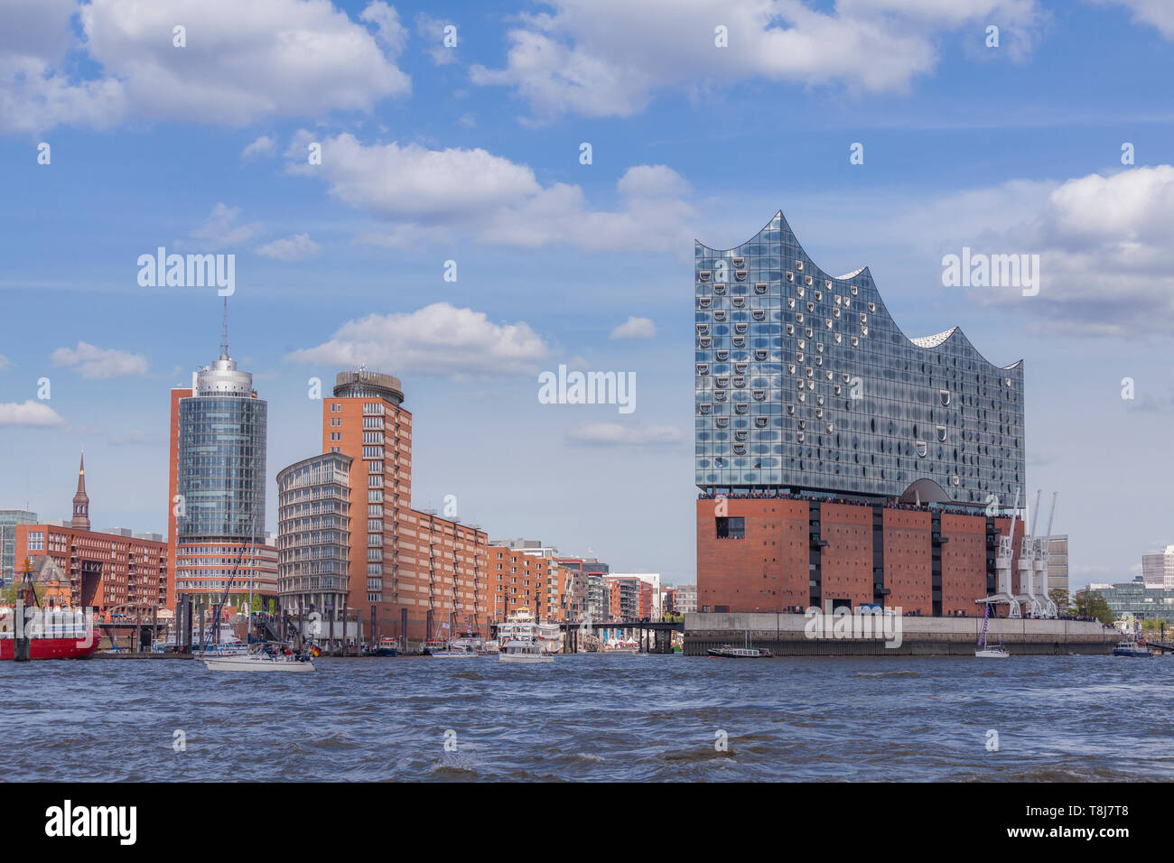 Elbphilharmonie, Hambourg, Allemagne , Europe Banque D'Images
