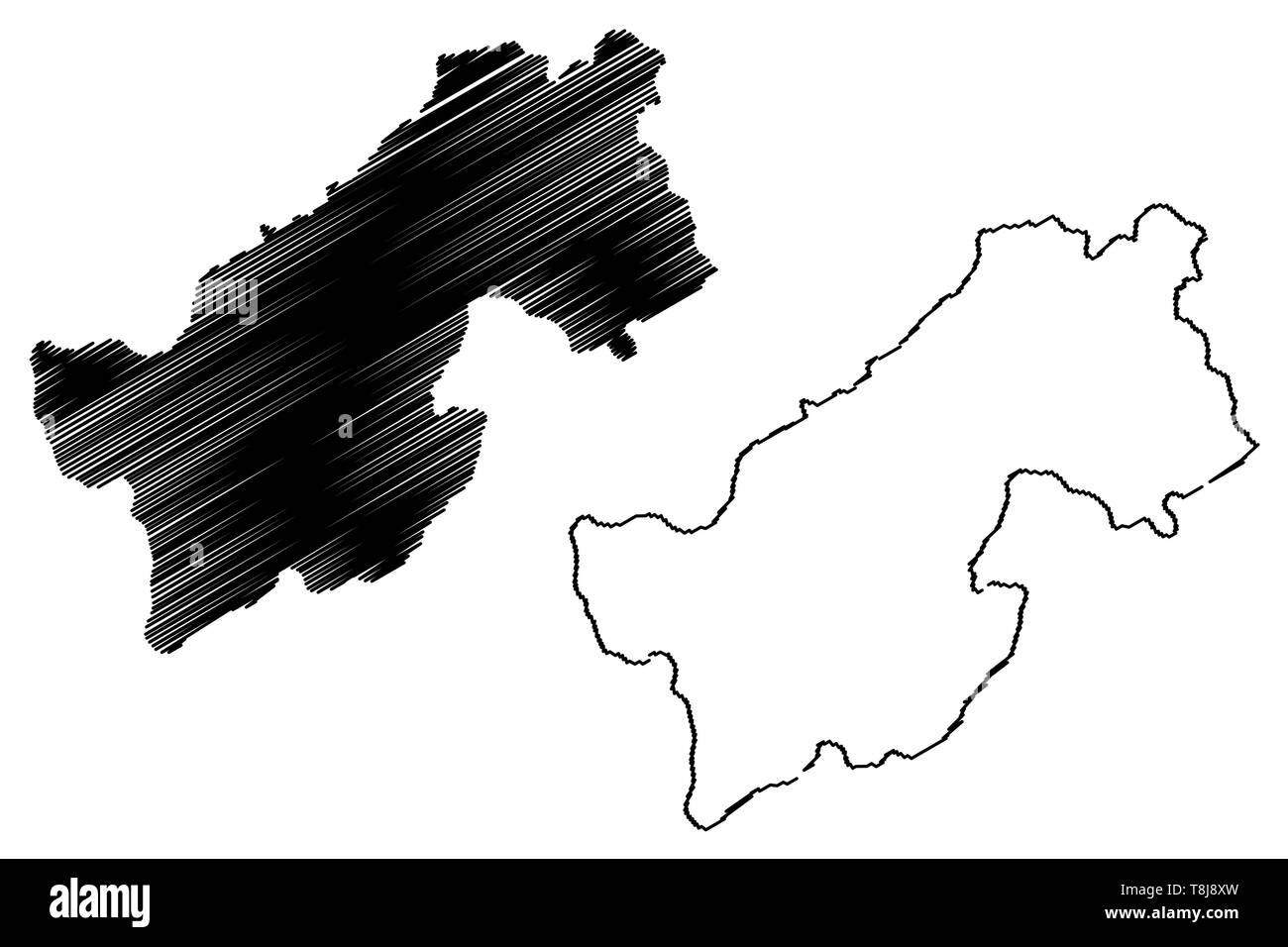 La province de Paktia (République islamique d'Afghanistan, les ...