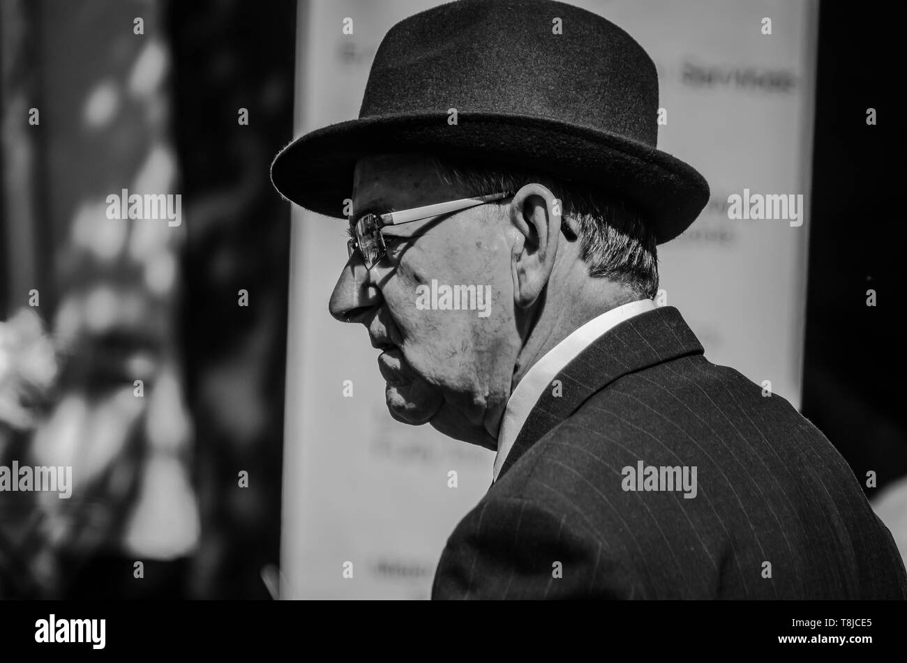 !940's reenactor. Banque D'Images