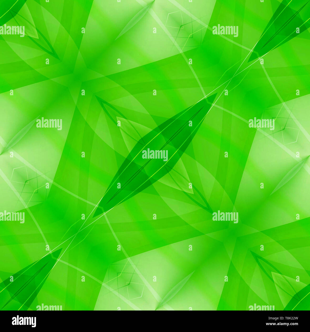 Résumé fond vert transparent Banque D'Images