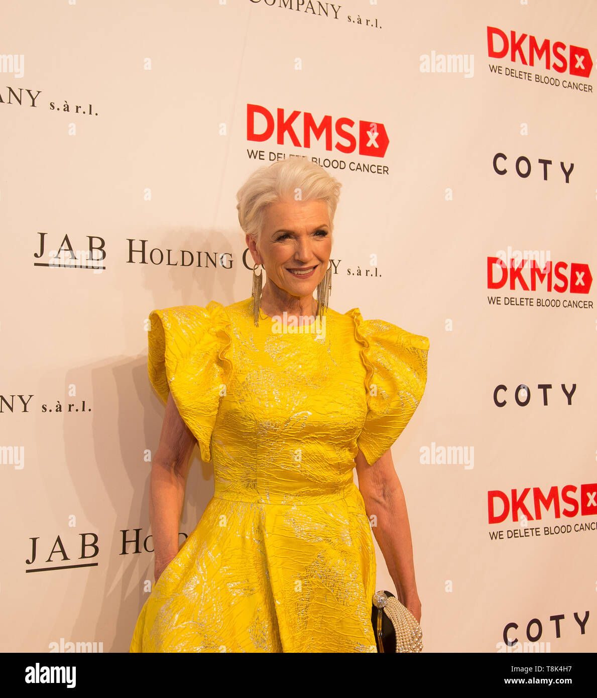 Maye Musk, mère d'Elon Musk au DKMS Love Gala Red Carpet à Ciprianis, Manhattan, New York Banque D'Images