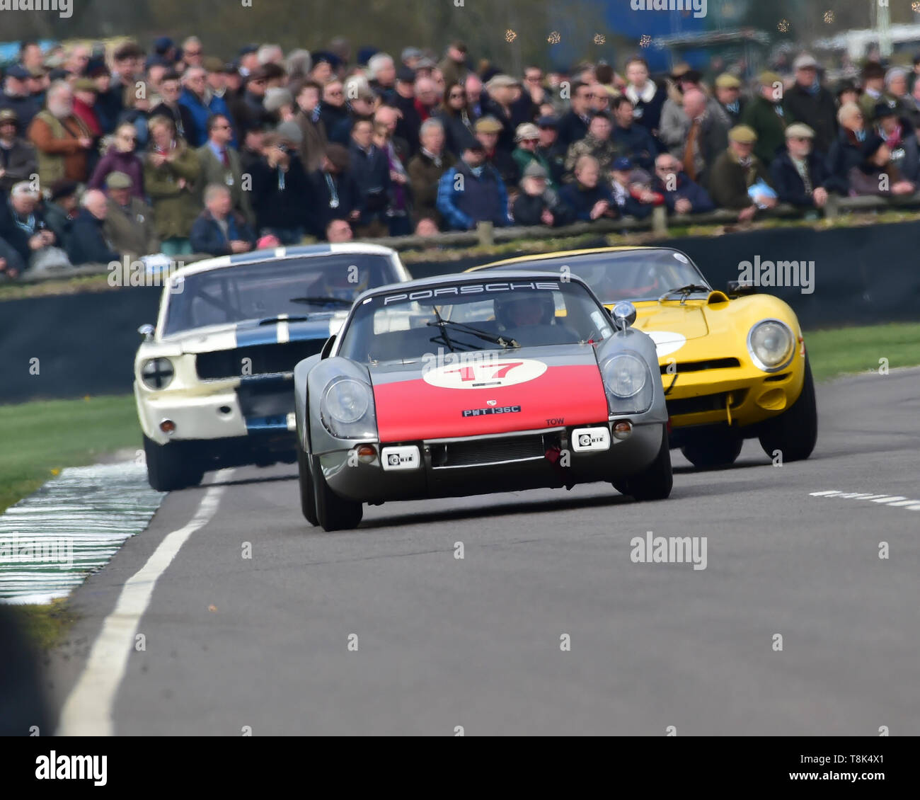 David Clark, Phillip Kadoorie, Porsche 904 carrera GTS, Graham Hill Trophy, cockpit fermé voitures GT Prototype, voitures, esprit de la courses TT RAC 1960-19 Banque D'Images