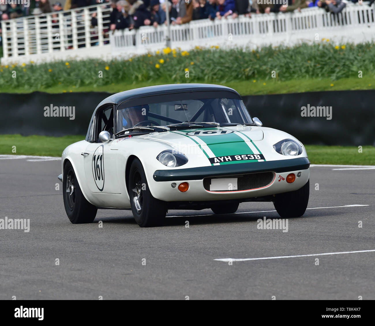 Andrew Haddon, Andy Wolfe, Lotus Elan 26R, Graham Hill Trophy, cockpit fermé voitures GT Prototype, voitures, Esprit de l'ACFC 1960-1964 courses TT, 77e memb Banque D'Images