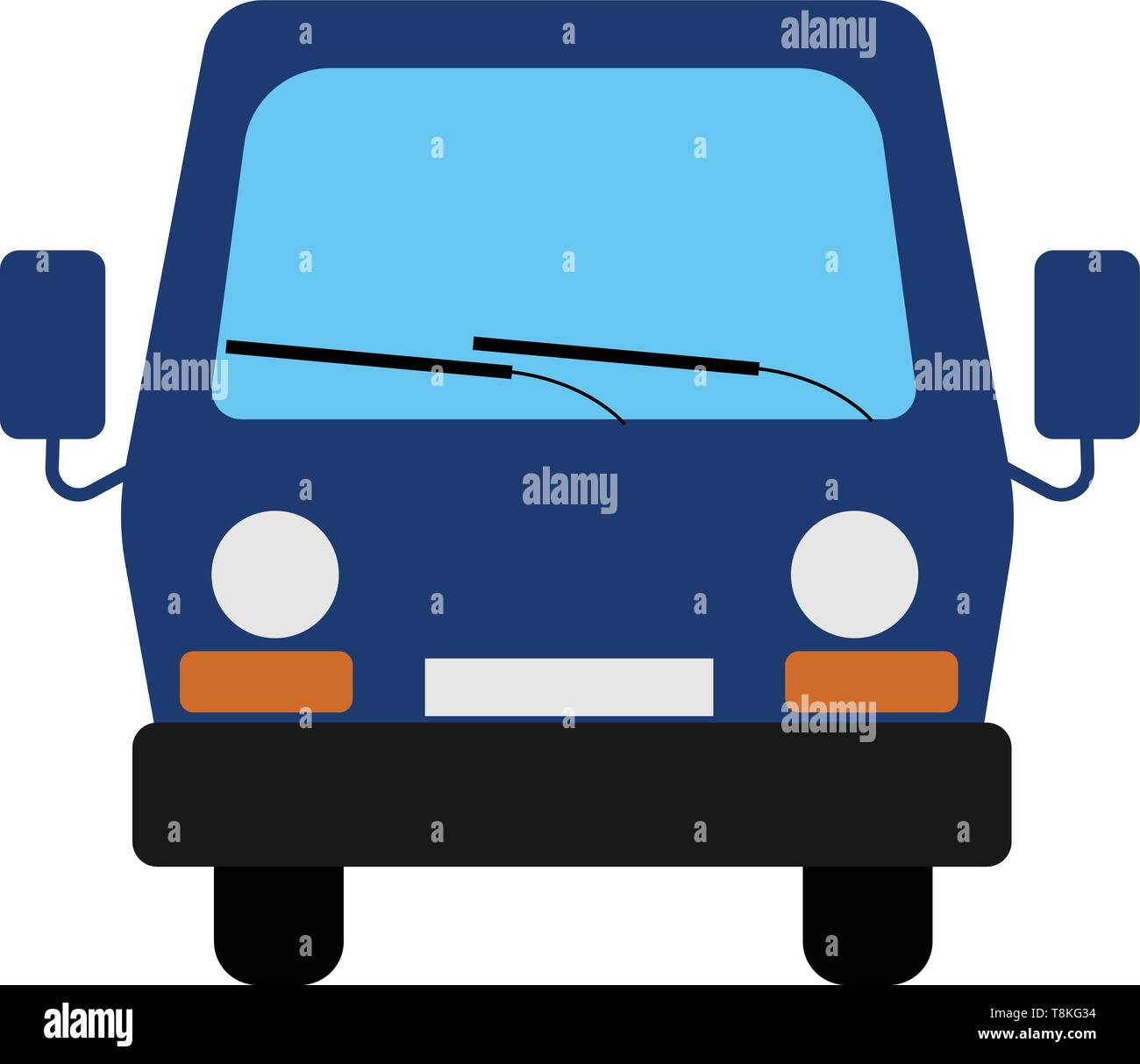 Il d'un véhicule à moteur à quatre roues, géré par un moteur et ont des sièges pour peu de gens., Scénario, dessin en couleur ou d'illustration. Illustration de Vecteur
