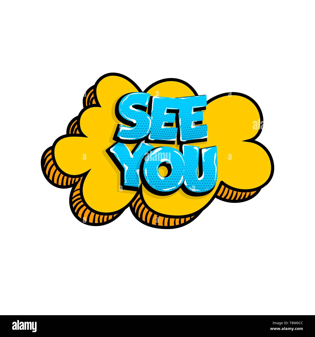 Pop art comic text speech bubble Illustration de Vecteur Pop art comic text speech bubble Illustration de Vecteur