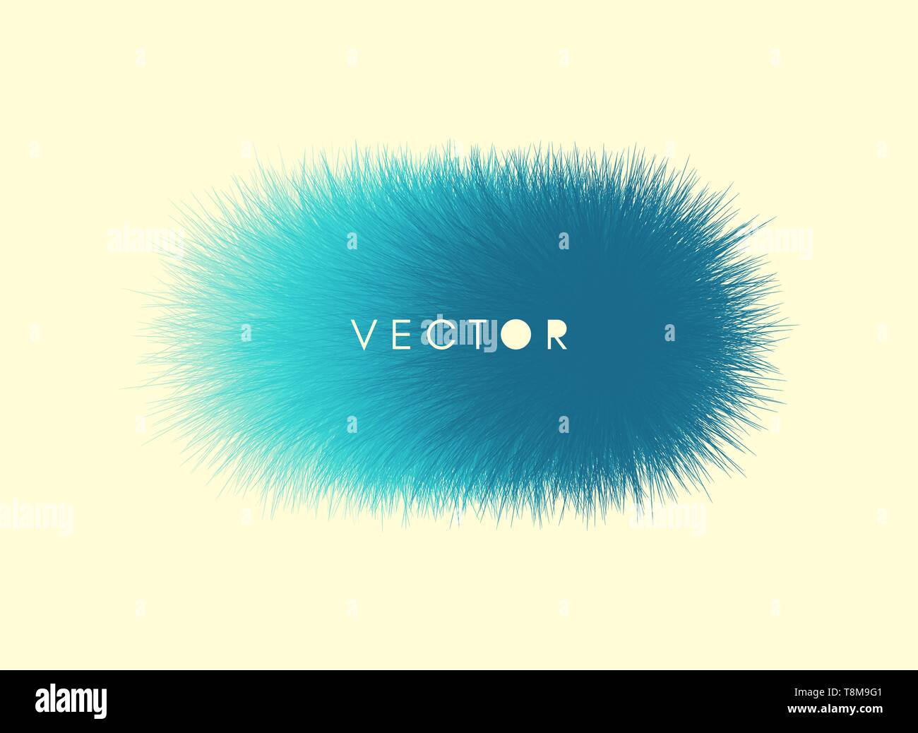 Le cadre composé de lignes chaotiques. 3d abstrait illustration vectorielle. Modèle de conception avec place pour le texte. Modèle moderne. Illustration de Vecteur