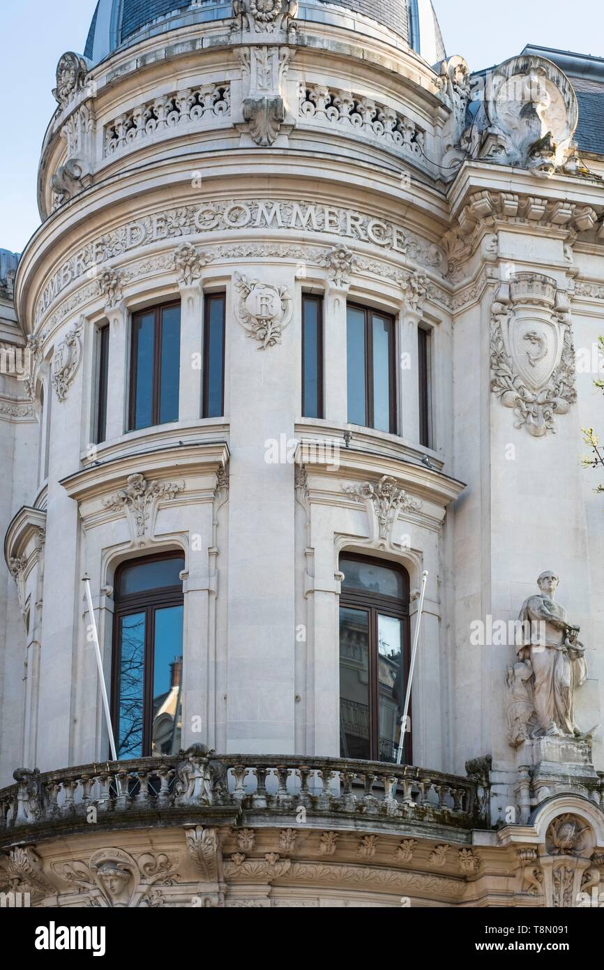 France Isere Grenoble France Ancienne Chambre De Commerce Et D Industrie De Grenoble Aujourd Hui Residence Leon Dufour Photo Stock Alamy