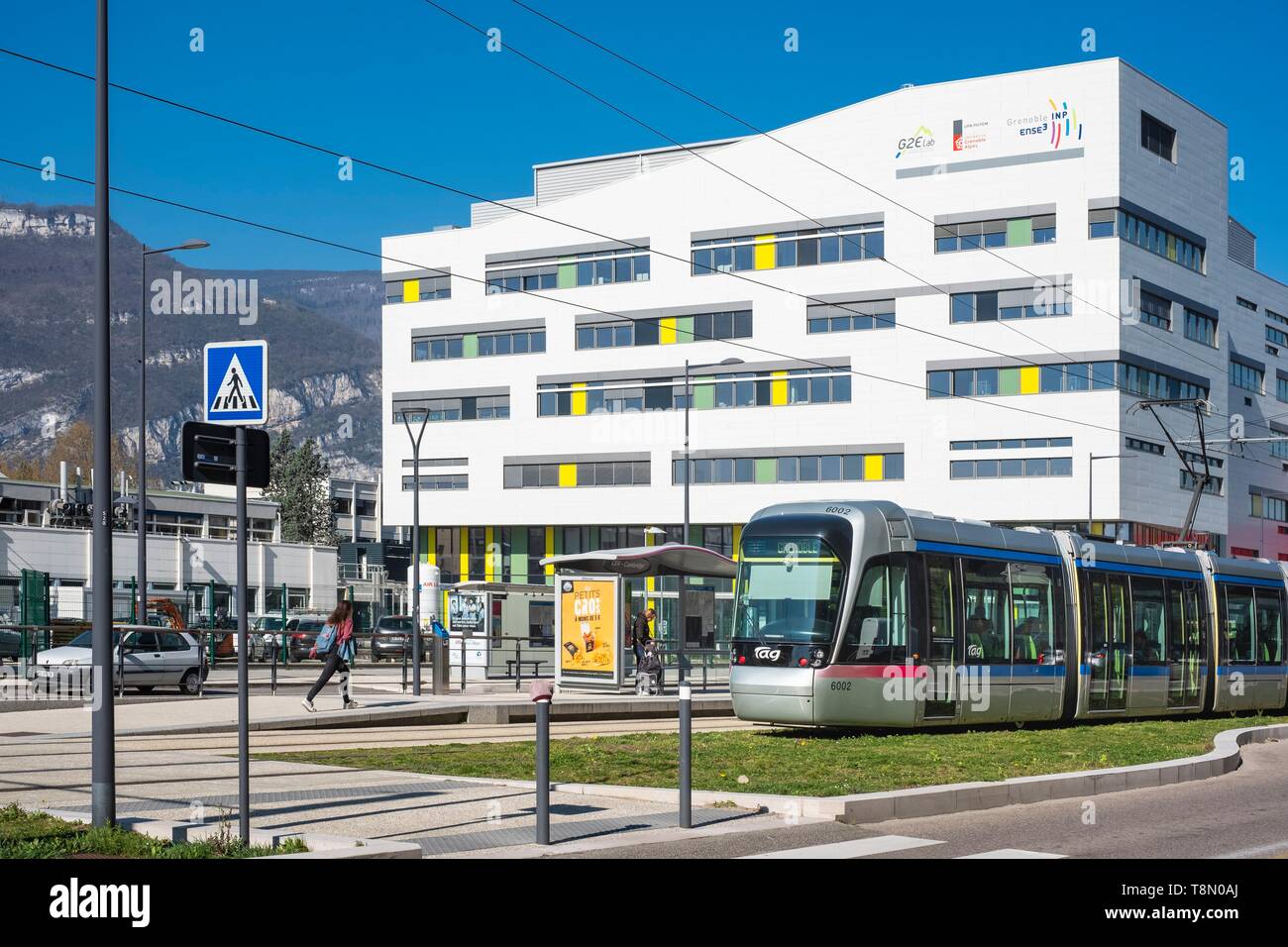 France, Isère, Grenoble, quartier Polygone Scientifique ou Grenoble