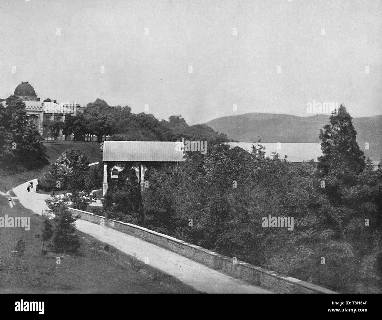 "West Point sur l' Hudson, c1897. Créateur : Inconnu. Banque D'Images