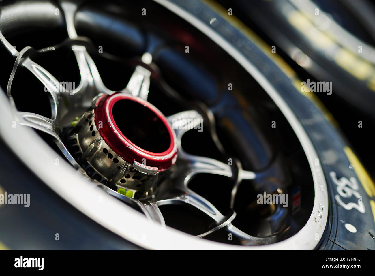 14 mai 2019, Circuit de Barcelona-Catalunya, Barcelone, Espagne ; la formule un test en saison, jour 1 ; écrou de la Formule 1 oz/crédit : rim Pablo Guillen/Alamy Banque D'Images