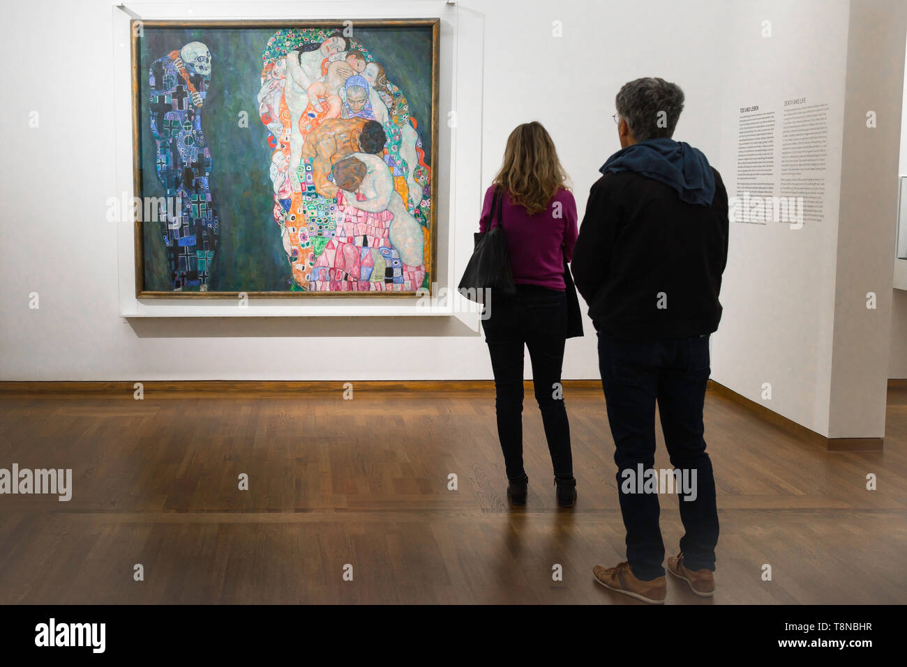 Gustav klimt vie et mort Banque de photographies et d’images à haute