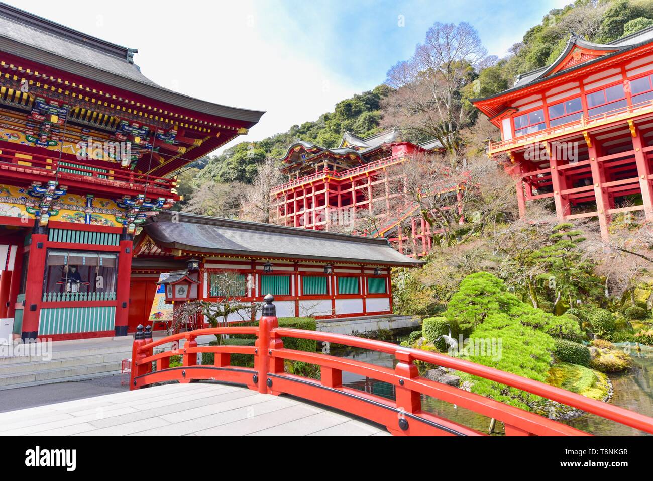 Yutoku Inari dans la ville de Kashima, Préfecture de Saga Banque D'Images