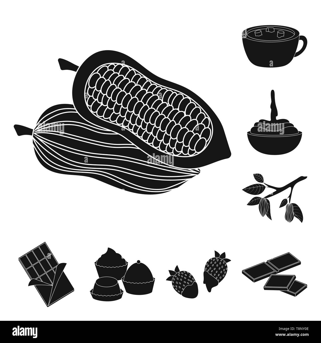 Seed Sex Arbre Chocolat Carrelage Fraise Gateau Piece Fruits Foetus De Coupe Ferme Fondant Rouge Plantation Pod Muffins Berry Guimauves Frais Lait Delicieux Delicieux Feuilles Fete Croissance Bonbons Cuisine Brun Le Cacao Haricots Desserts Douceur