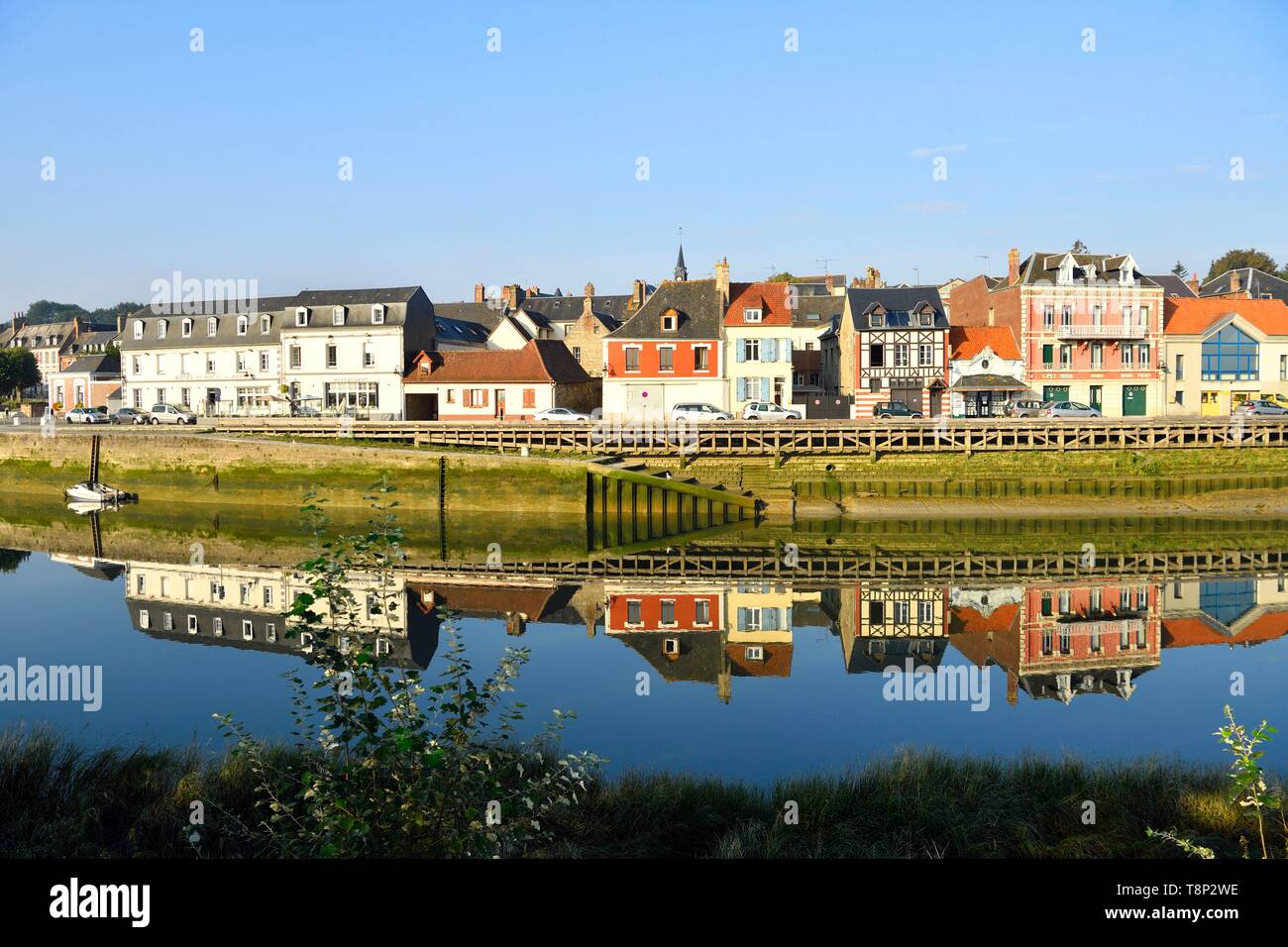 France, Picardie, Baie de Somme, Saint Valery sur Somme, de la bouche