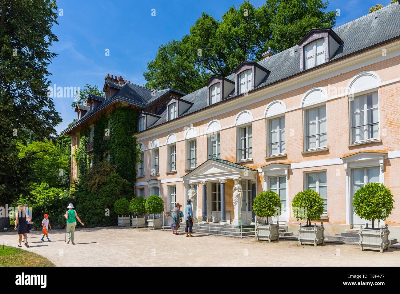 France, Hauts de Seine, Chatenay Malabry, Parc de la vallée aux Loups, maison de Chateaubriand Banque D'Images