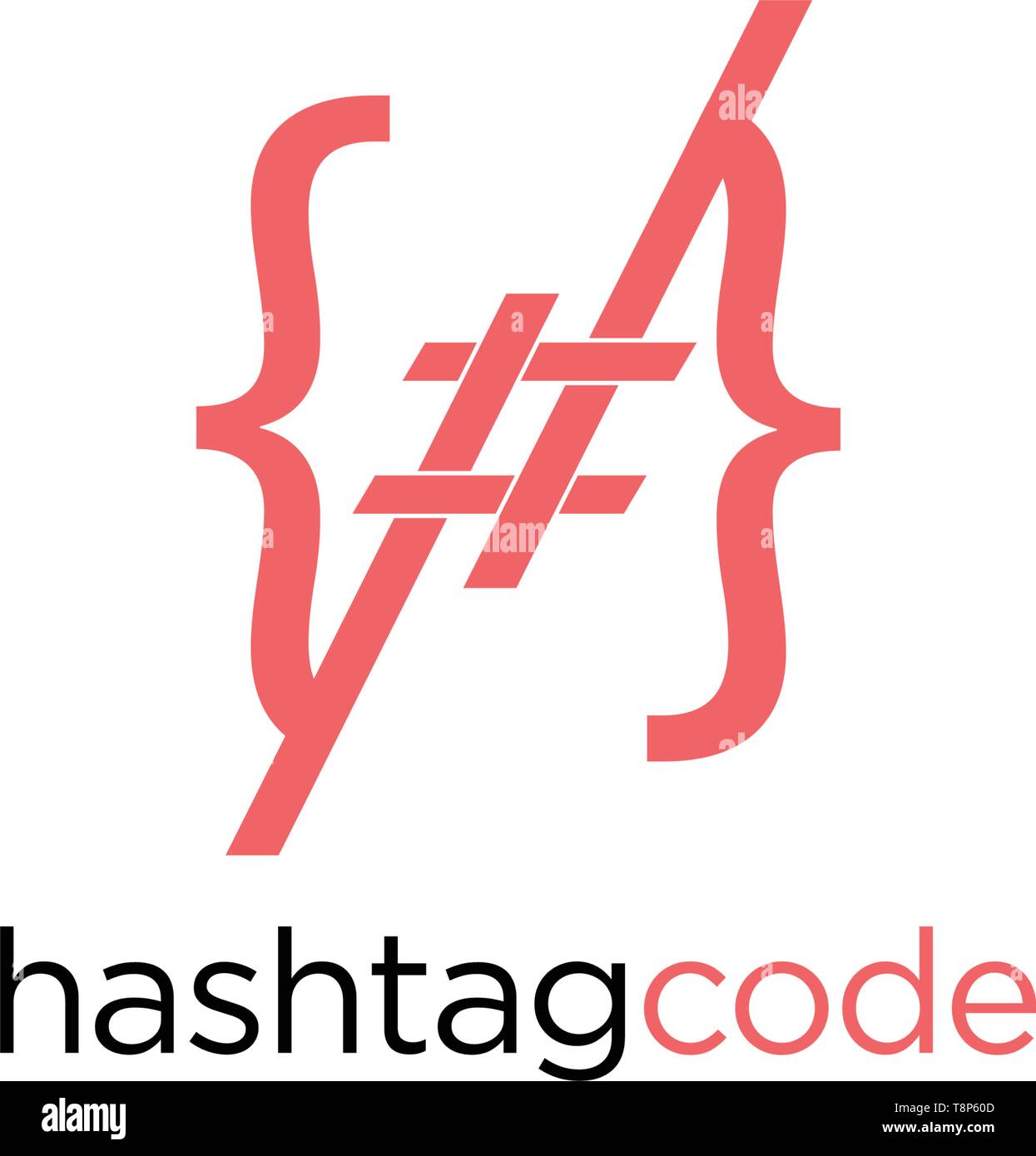 Programmeur code logo design illustration vecteur élément icône - vector Illustration de Vecteur