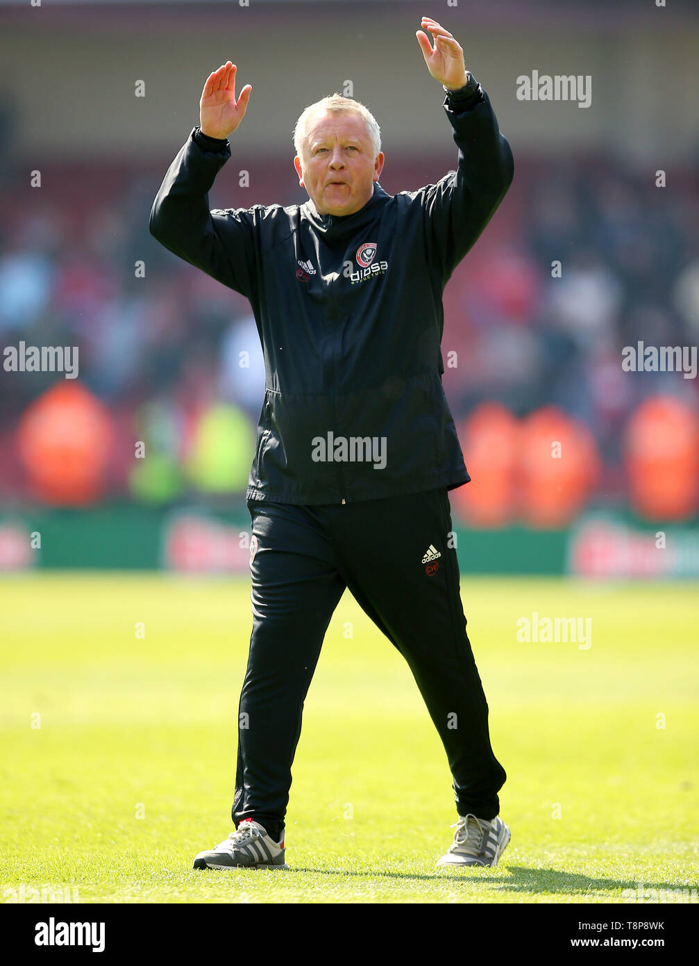 Sheffield United manager Chris Wilder Banque D'Images