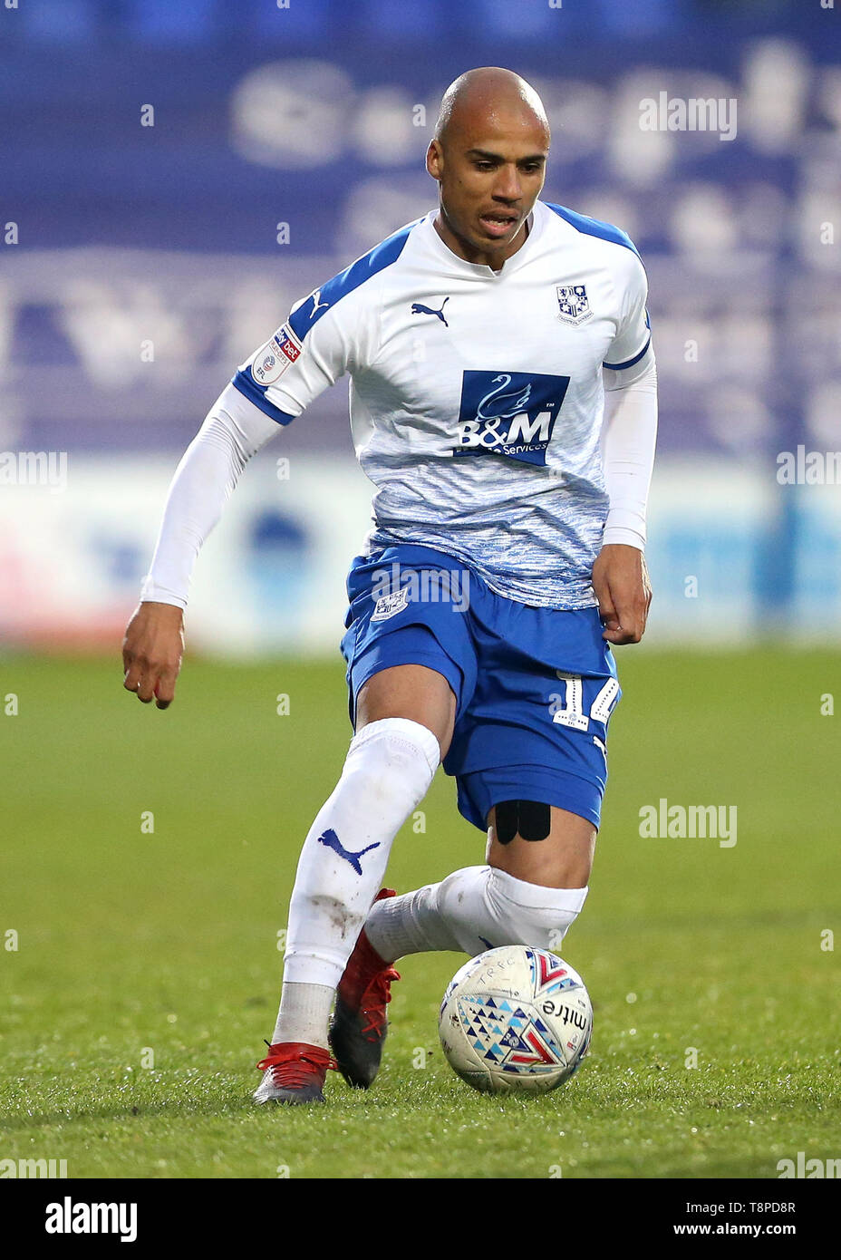 Tranmere Rovers' Jake Caprice Banque D'Images