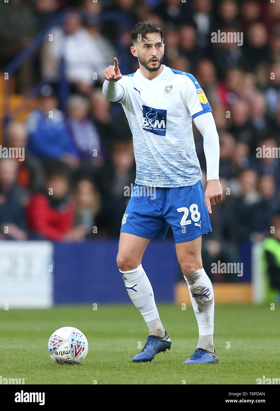 Tranmere Rovers' Banques Ollie Banque D'Images
