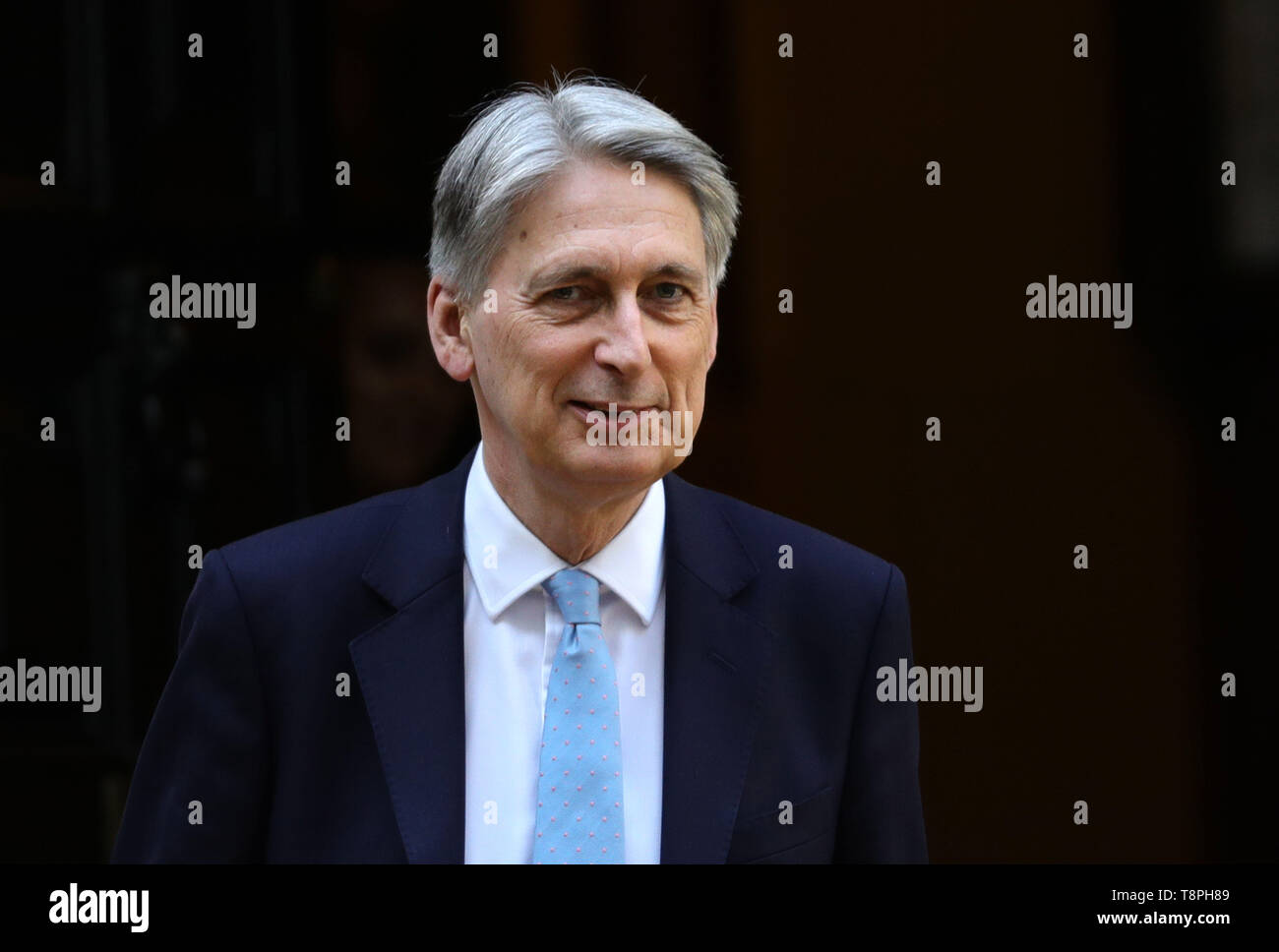 Chancellor Philip Hammond quitte le 11 Downing Street, Londres. Banque D'Images