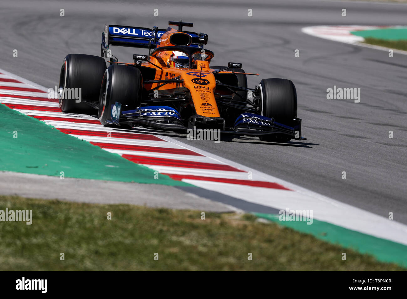 Barcelone, Espagne. 14 mai, 2019. CARLOS SAINZ Jr de McLaren F1 Team lors de la saison de Formule 1 dans les essais au circuit de Barcelona-Catalunya à Barcelone, Espagne. Credit : James/Gasperotti ZUMA Wire/Alamy Live News Banque D'Images