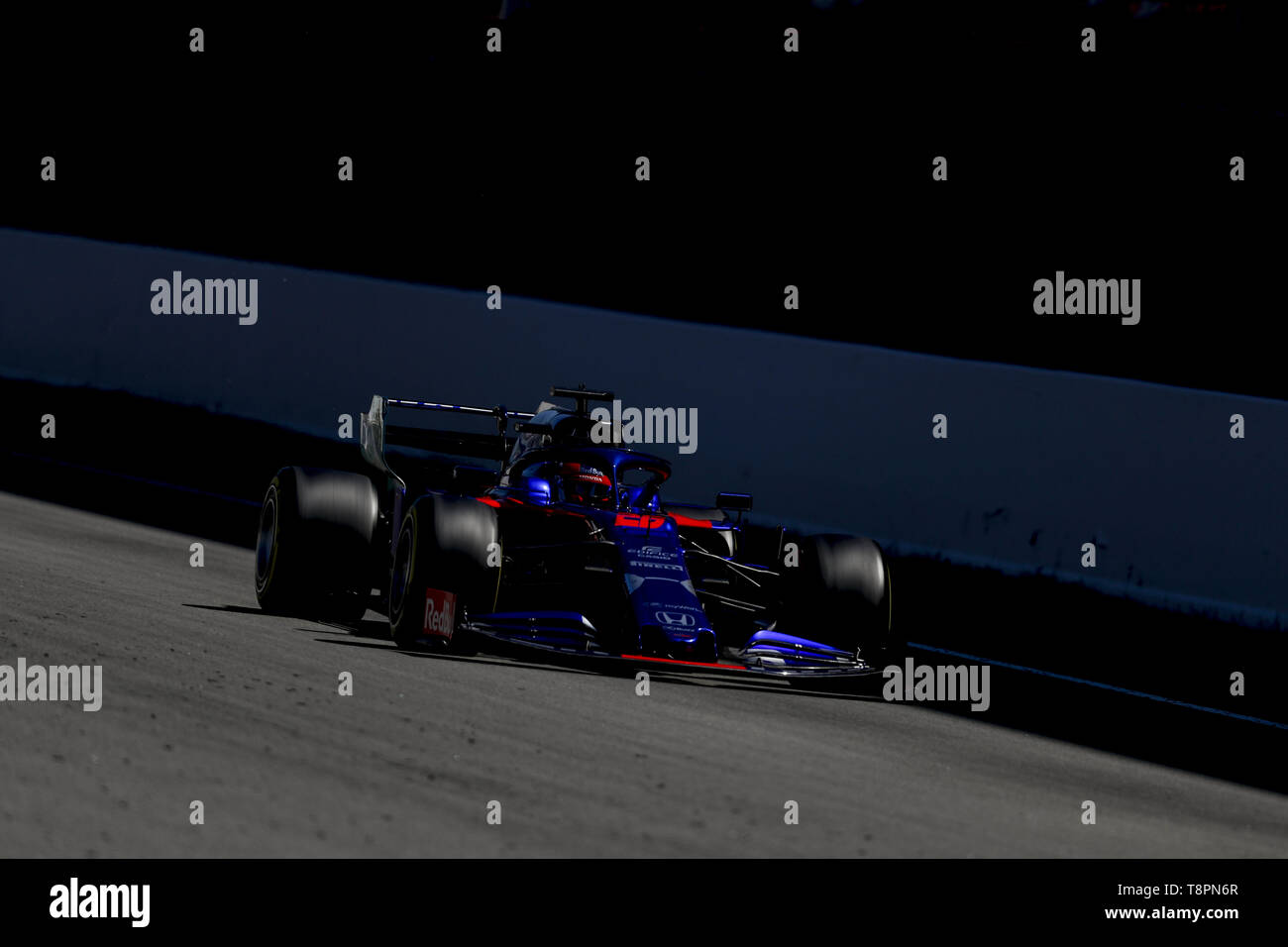 Barcelone, Espagne. 14 mai, 2019. DANIIL KVYAT Scuderia Toro Rosso de Honda au cours de la saison de Formule 1 dans les essais au circuit de Barcelona-Catalunya à Barcelone, Espagne. Credit : James/Gasperotti ZUMA Wire/Alamy Live News Banque D'Images