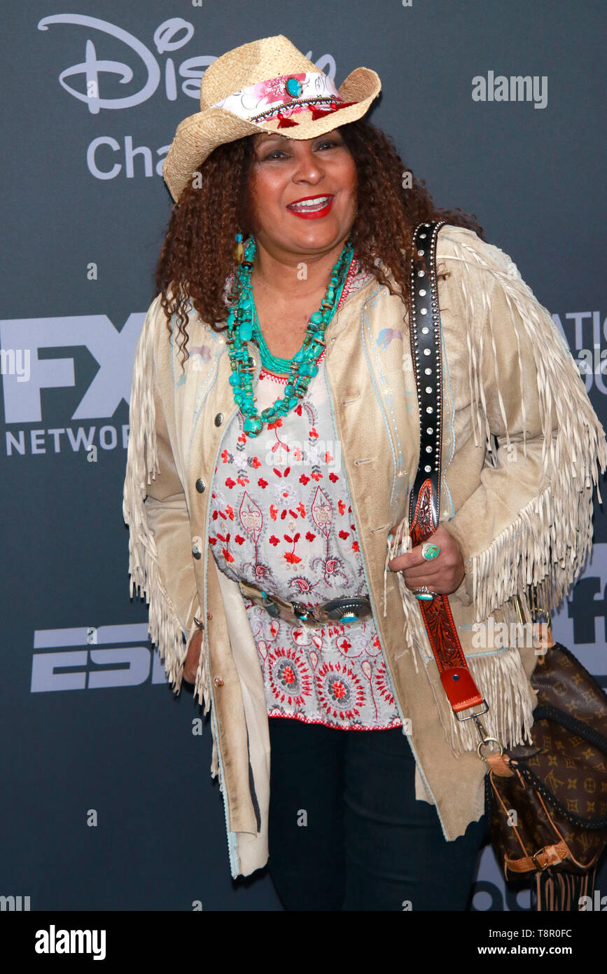 New York, NY, USA. 14 mai, 2019. Pam Grier à Walt Disney Television 2019 au départ Tavern on the Green dans la ville de New York le 14 mai 2019. Crédit : Diego Corredor Punch/media/Alamy Live News Banque D'Images