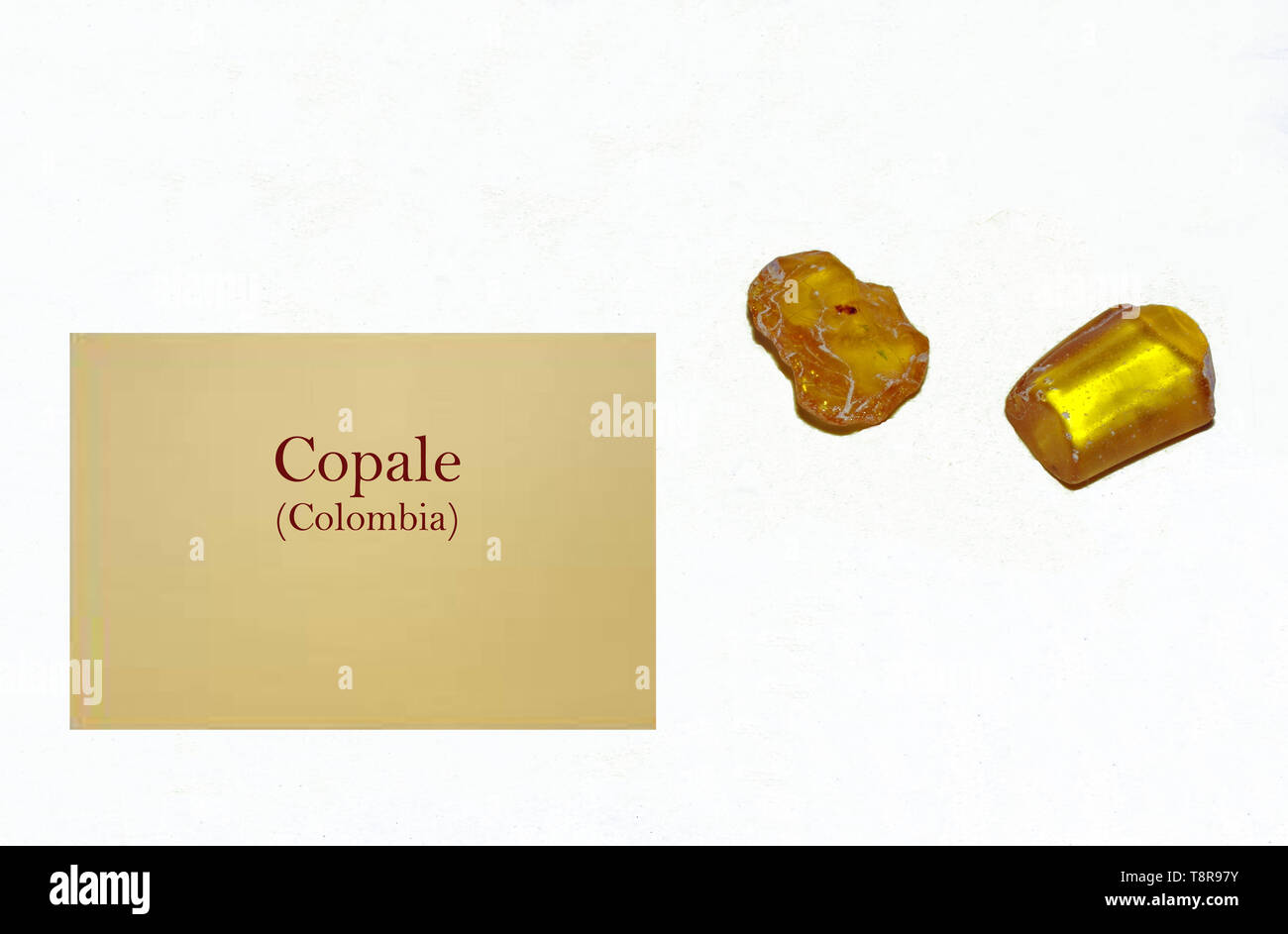 Copale rocher de Colombie close-up Banque D'Images