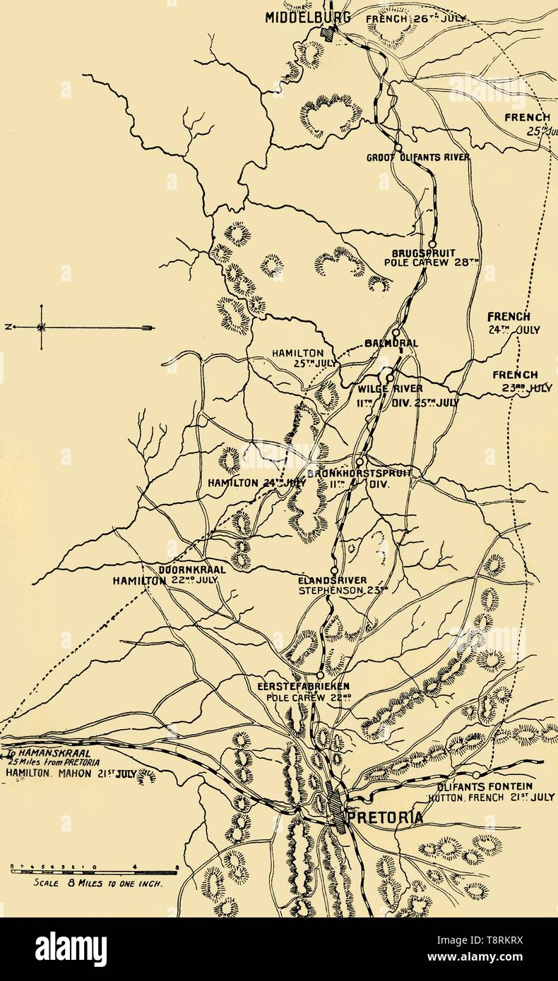 'Carte illustrant l'Passer d'Eerstefabrieken à Middelburg', 1901. Créateur : Inconnu. Banque D'Images