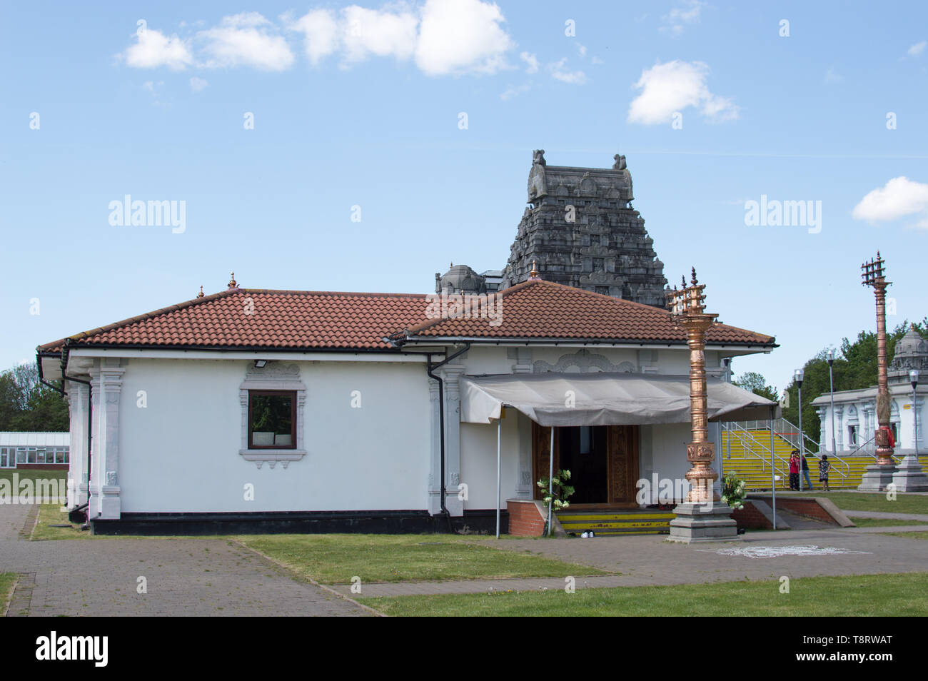 Shri Venkateswara (Balaji) Temple de UK, Tividale, Dudley, Birmingham, West Midlands, Royaume-Uni Banque D'Images