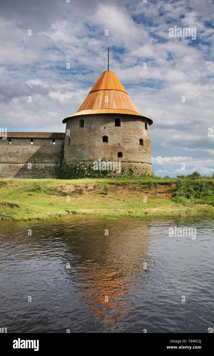Forteresse Oreshek à Shlisselburg. L'oblast de Léningrad. La Russie Banque D'Images