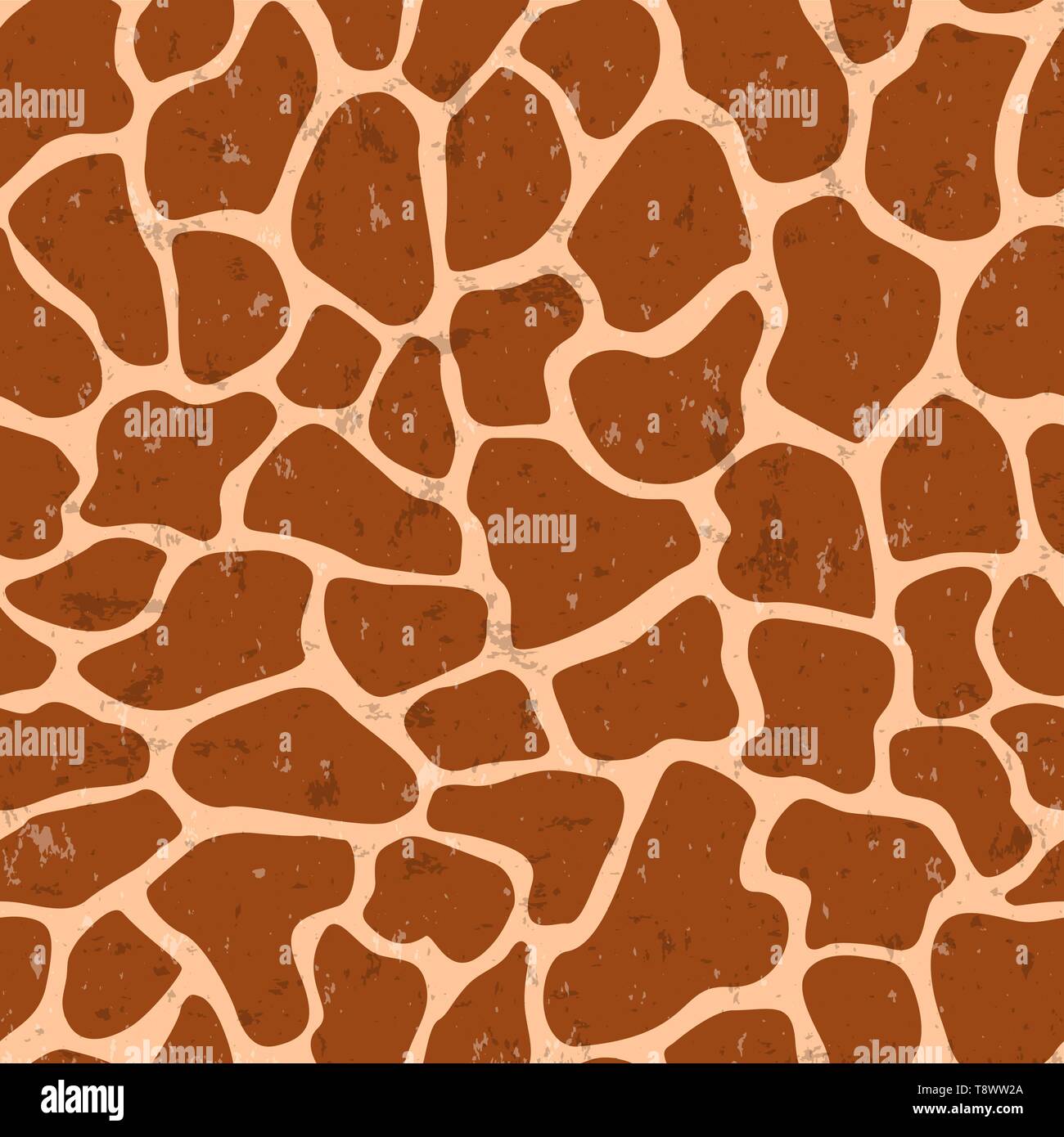 Impression motif girafe transparente. La peau d'animaux sauvages avec fond grunge texture. Illustration de Vecteur