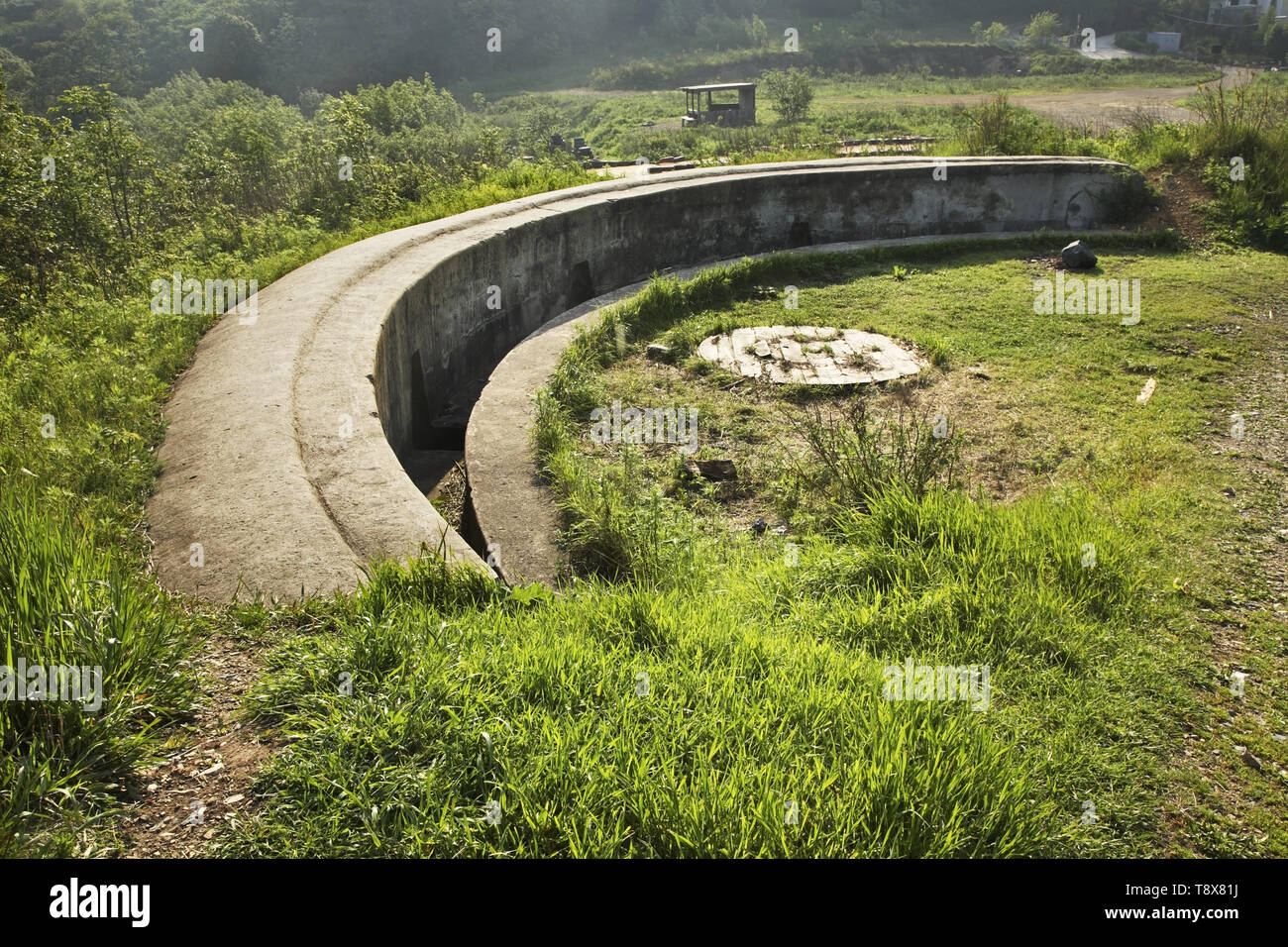 Fort no 7 à Vladivostok. La Russie Banque D'Images
