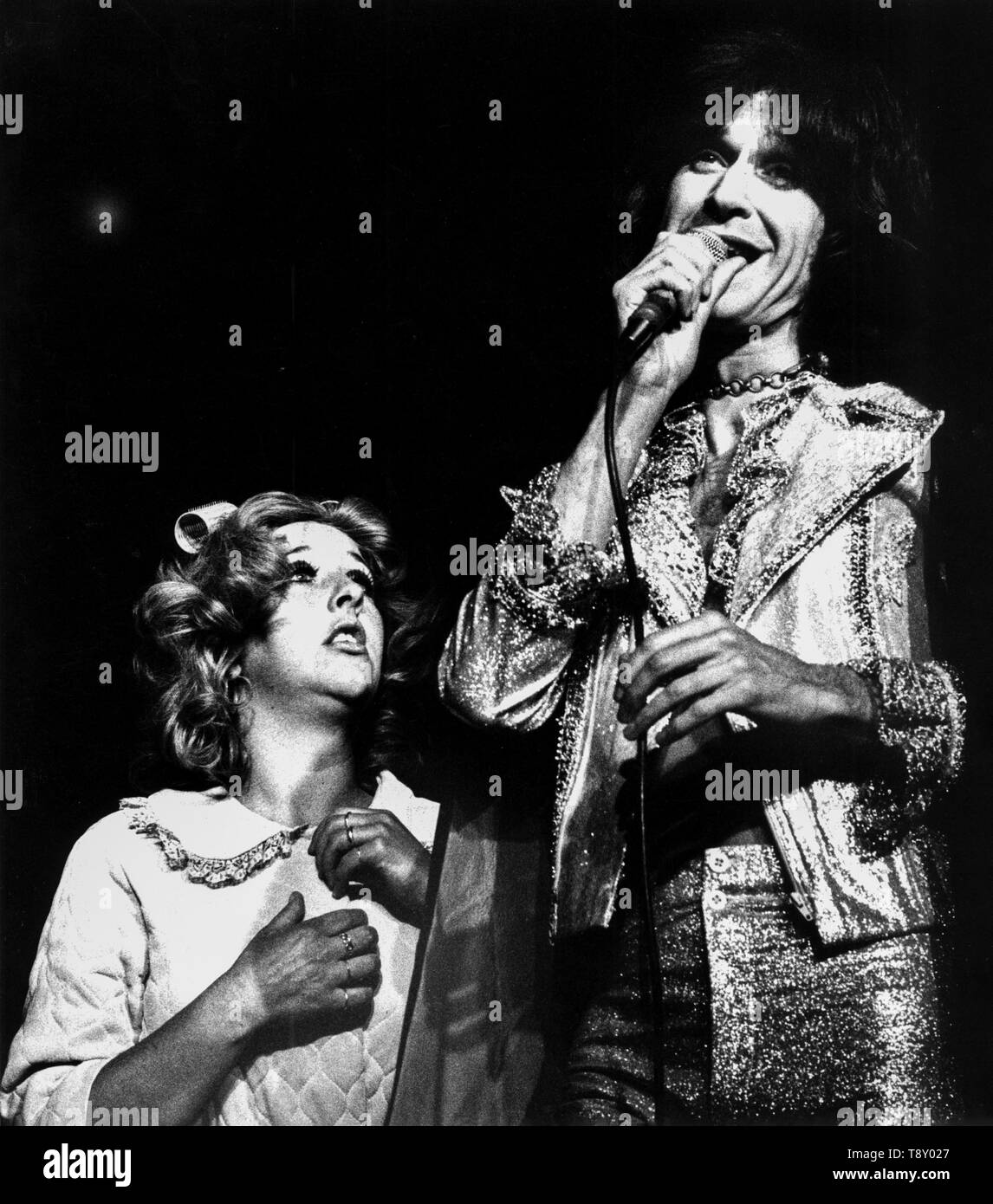 Amsterdam, Pays-Bas - 1973, (Photo Gijsbert Hanekroot) *** légende locale *** kinks ray Davies Banque D'Images